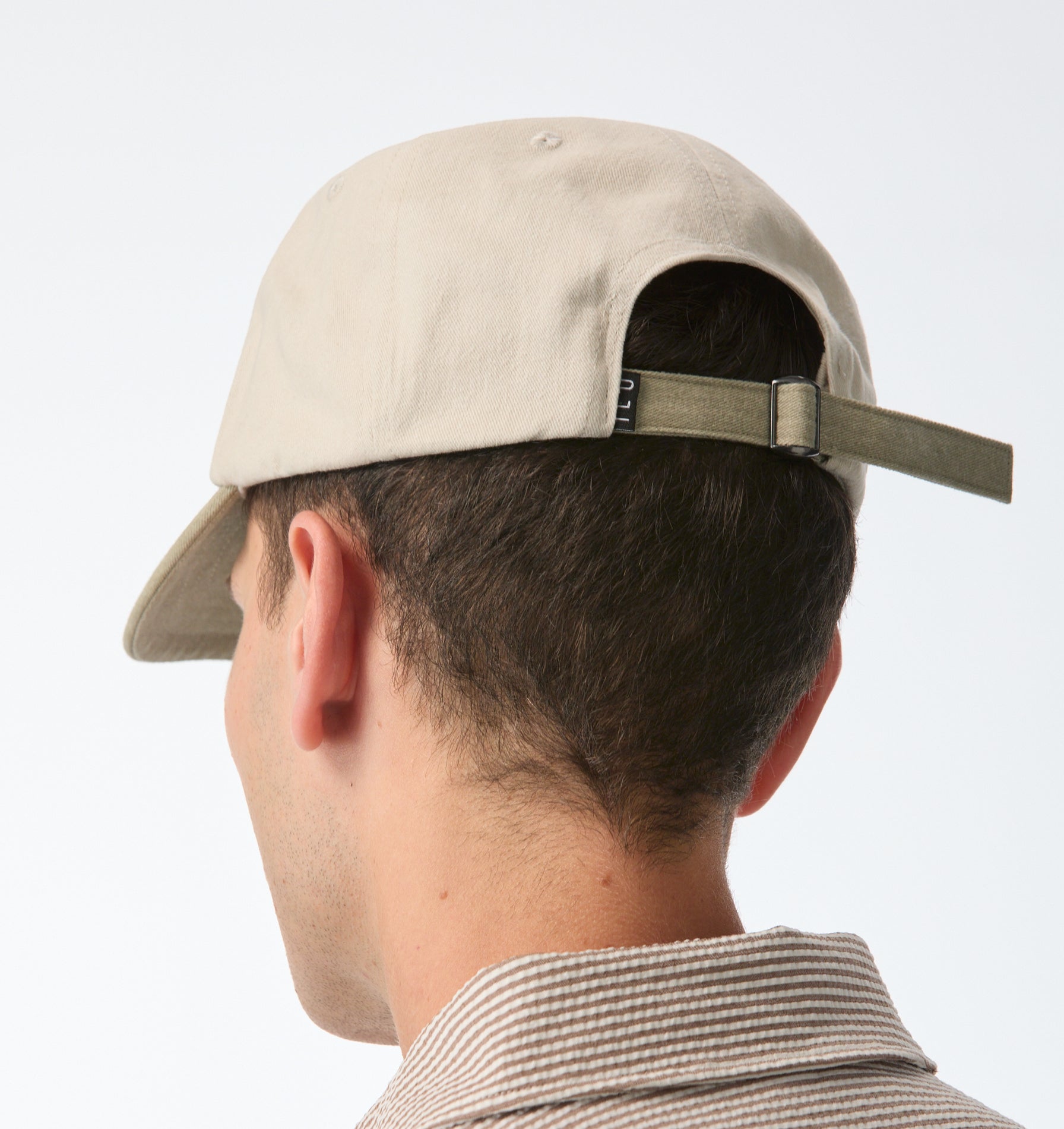 ILU Logo Cap - Off White/Sage
