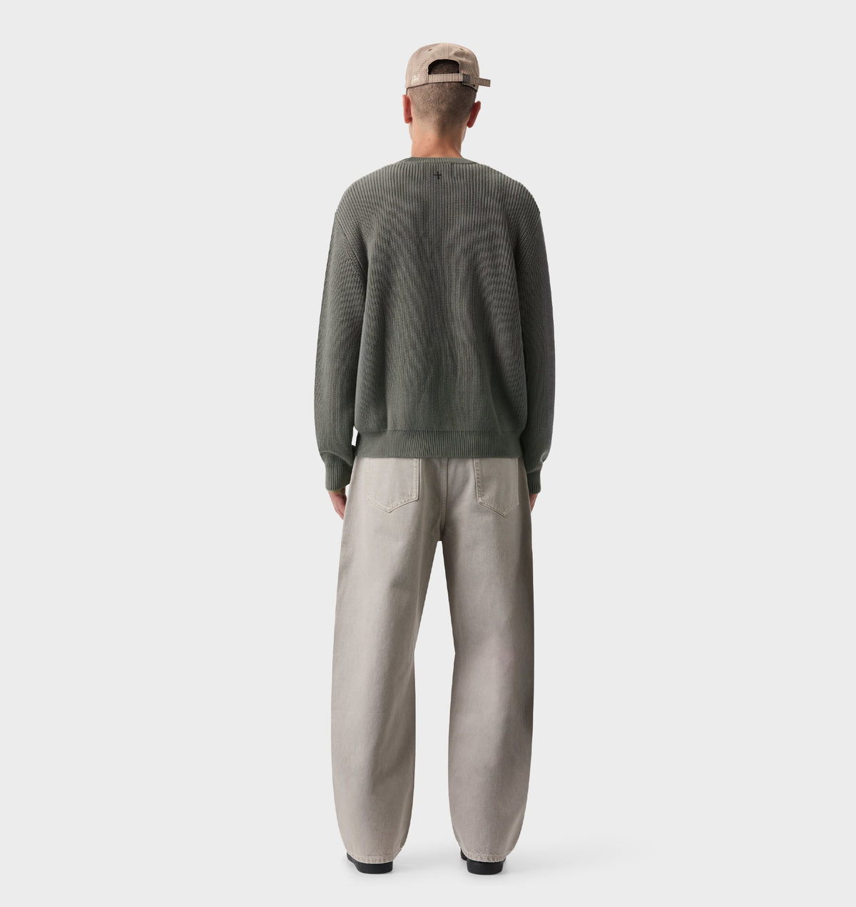 Barrel Leg Denim - Parchment