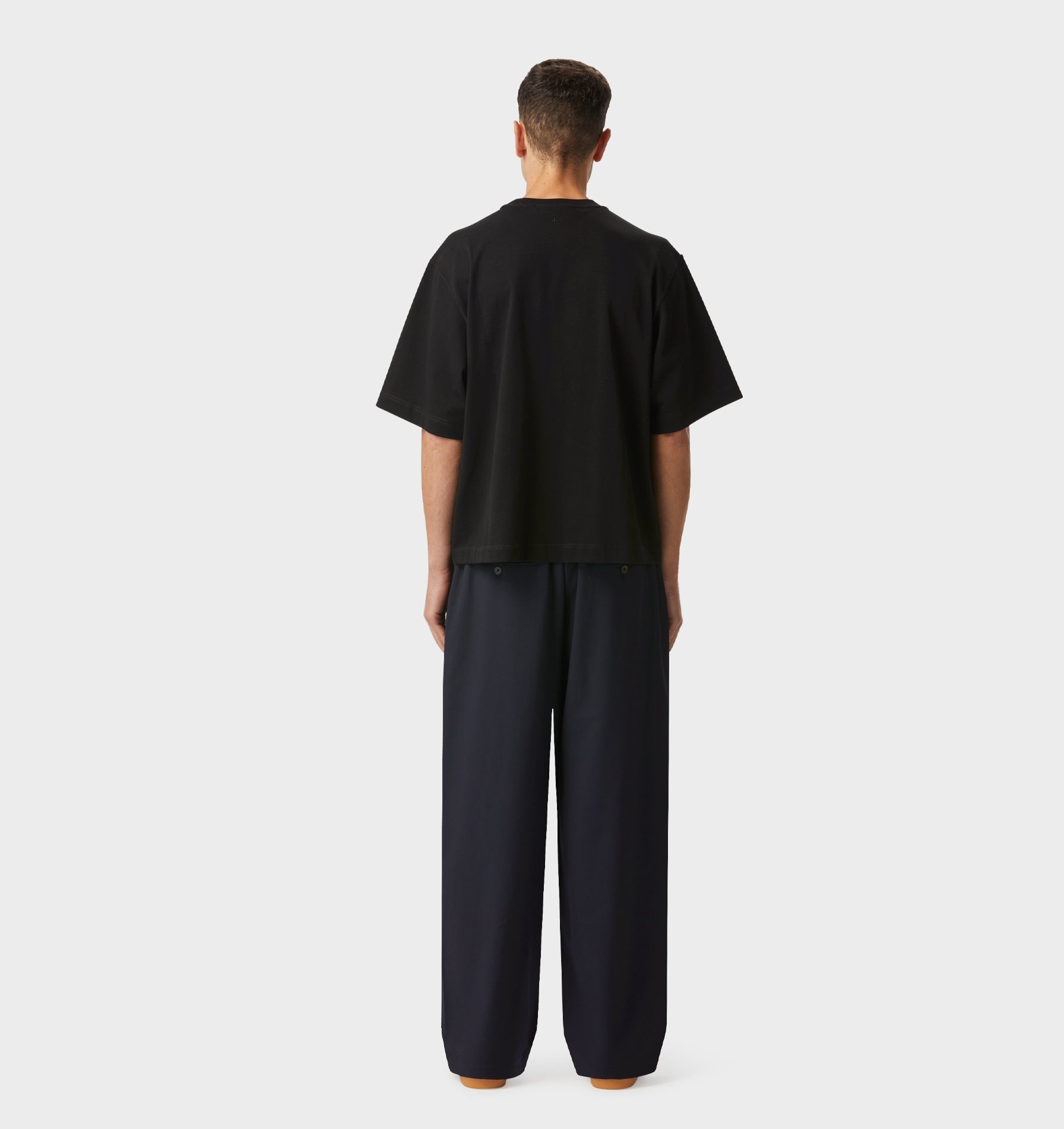 Albert Pleated Pant - Navy