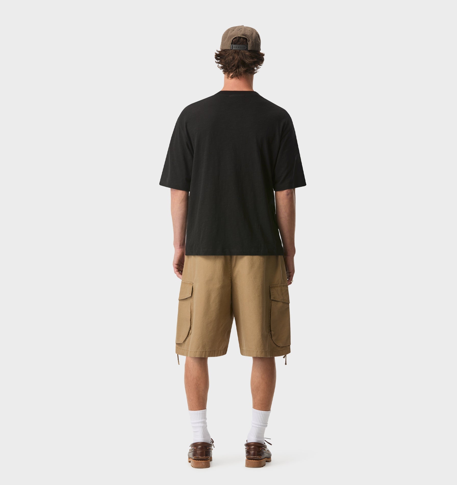 Slub Isaac Tee - Black
