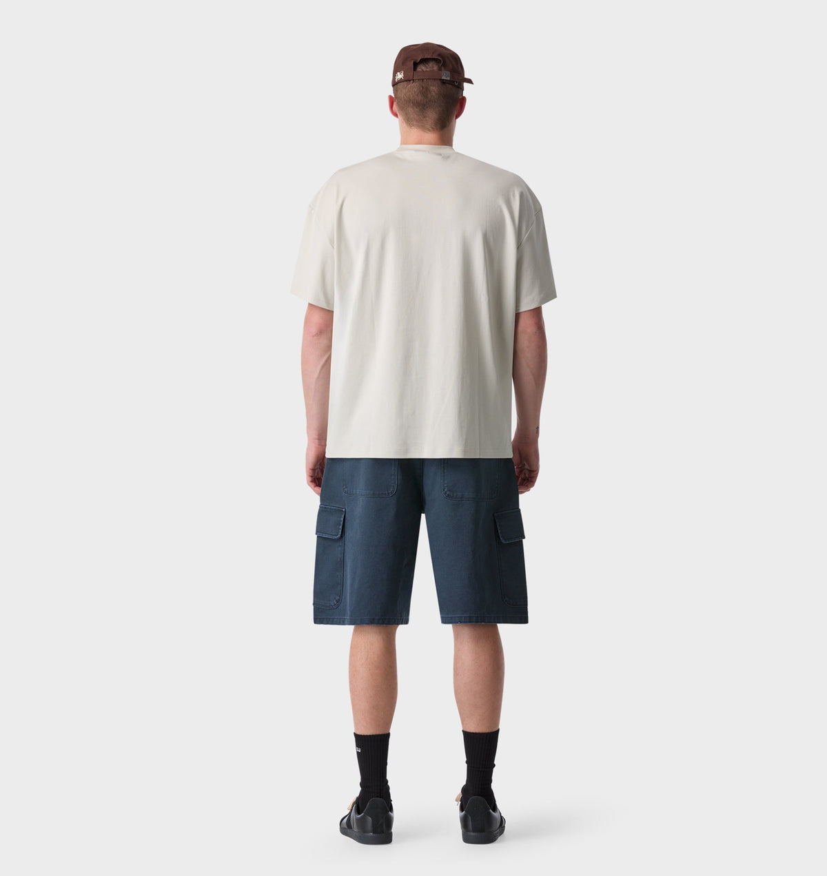 Canvas Cargo Short - Indigo