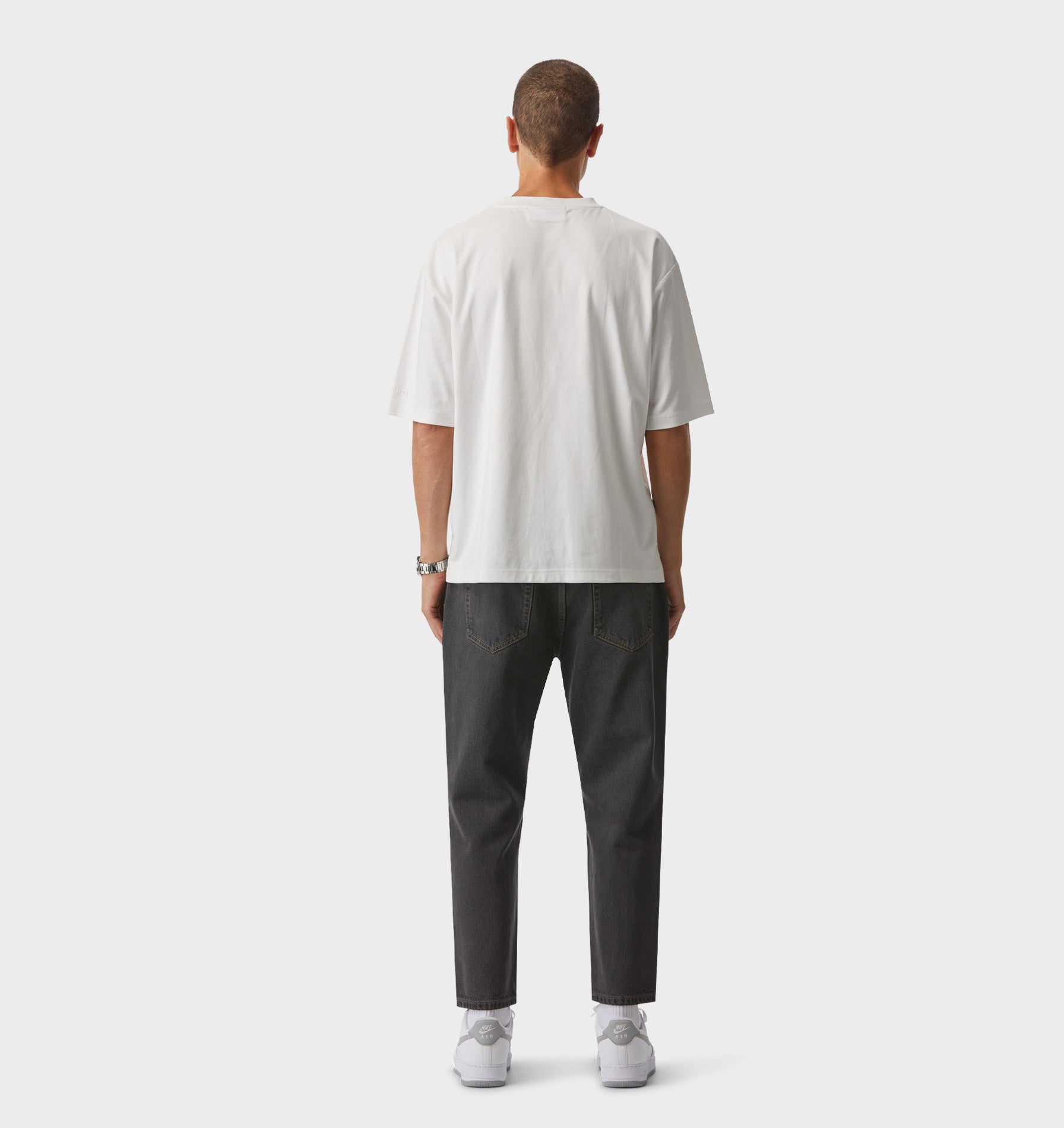 Cropped 90s Denim - Charcoal