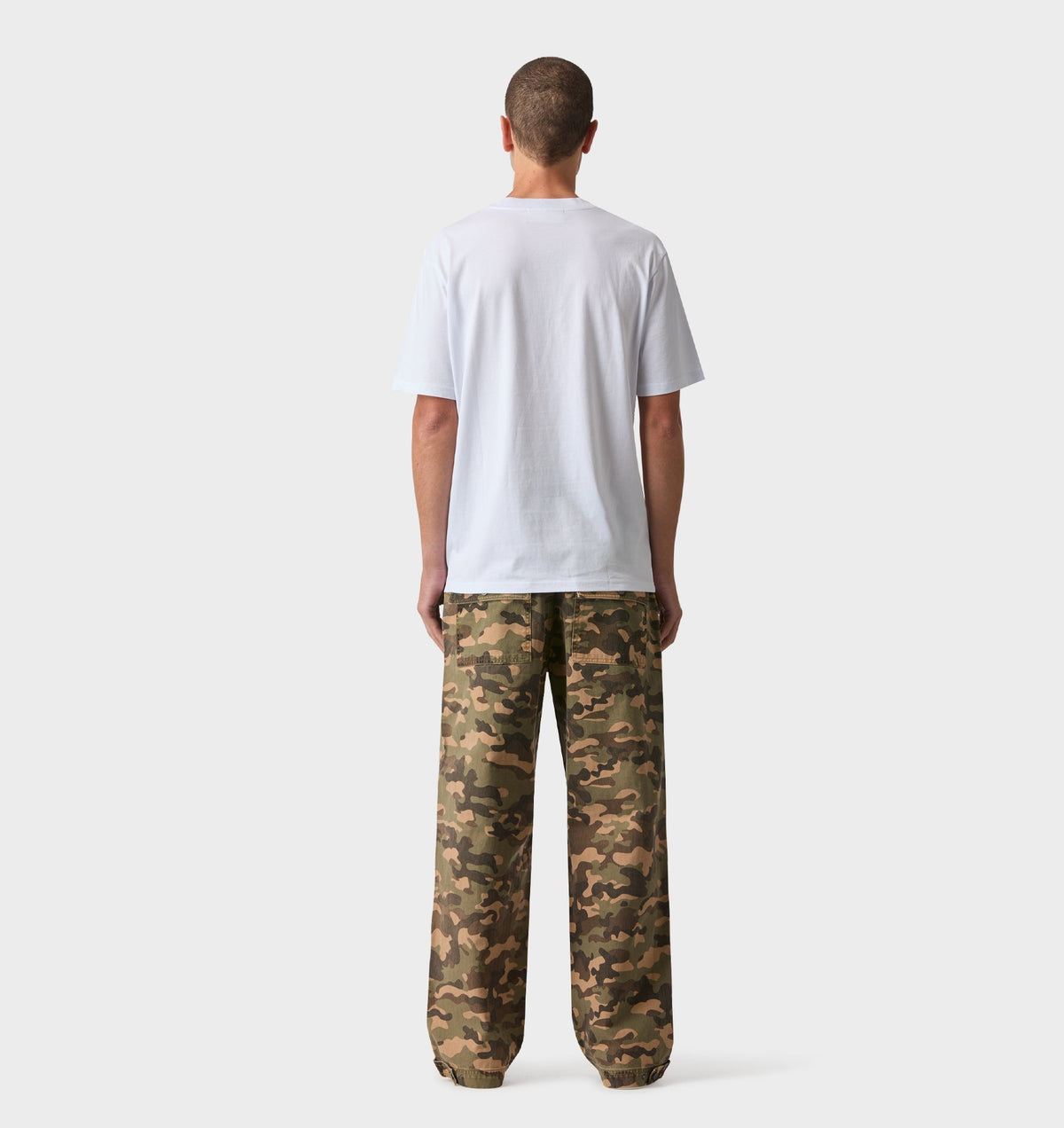 Wilted Flowers Uniform Tee - White