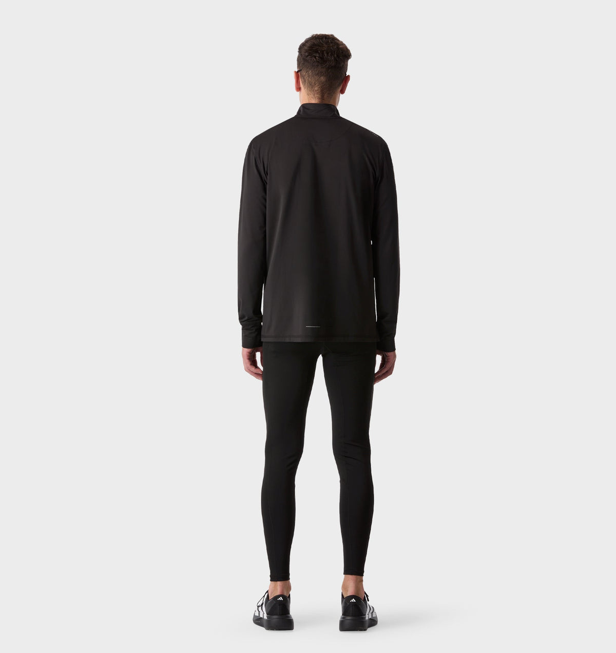 Active Zip Pullover - Black