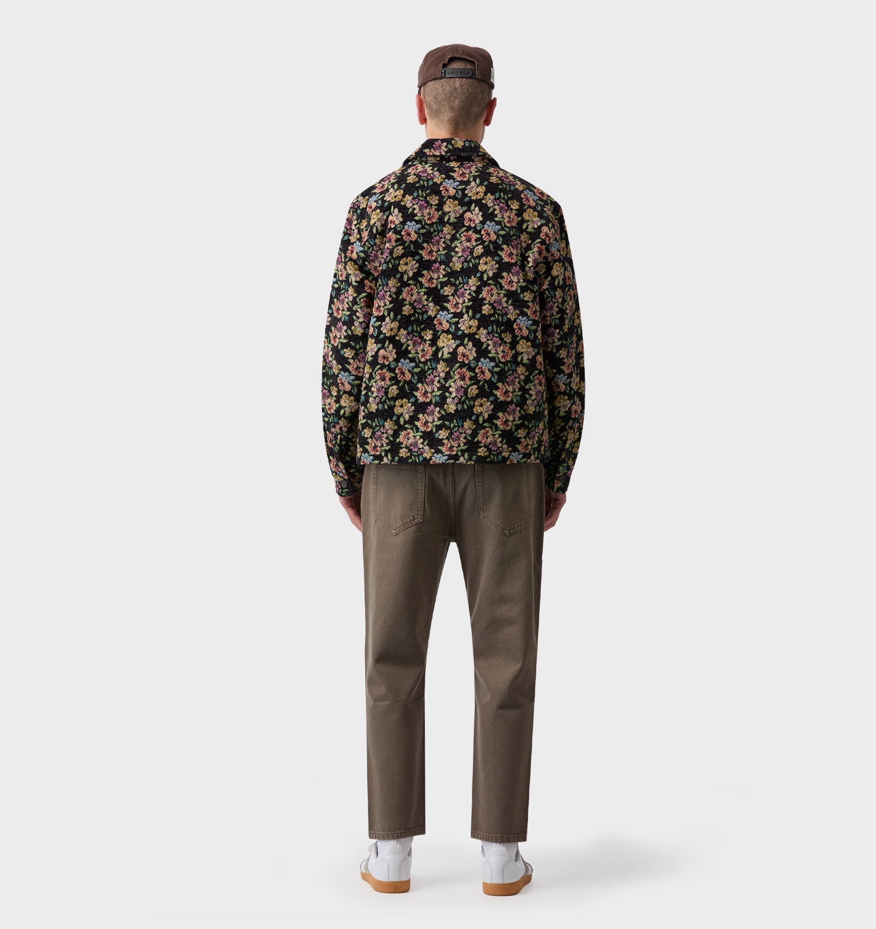 Floral Overshirt - Dark Floral