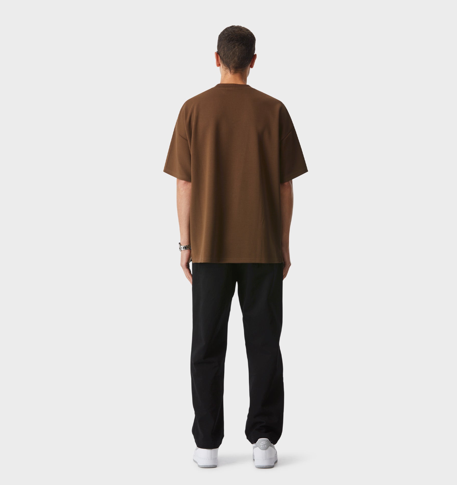 Neoprene Heavy Box Tee - Mocha