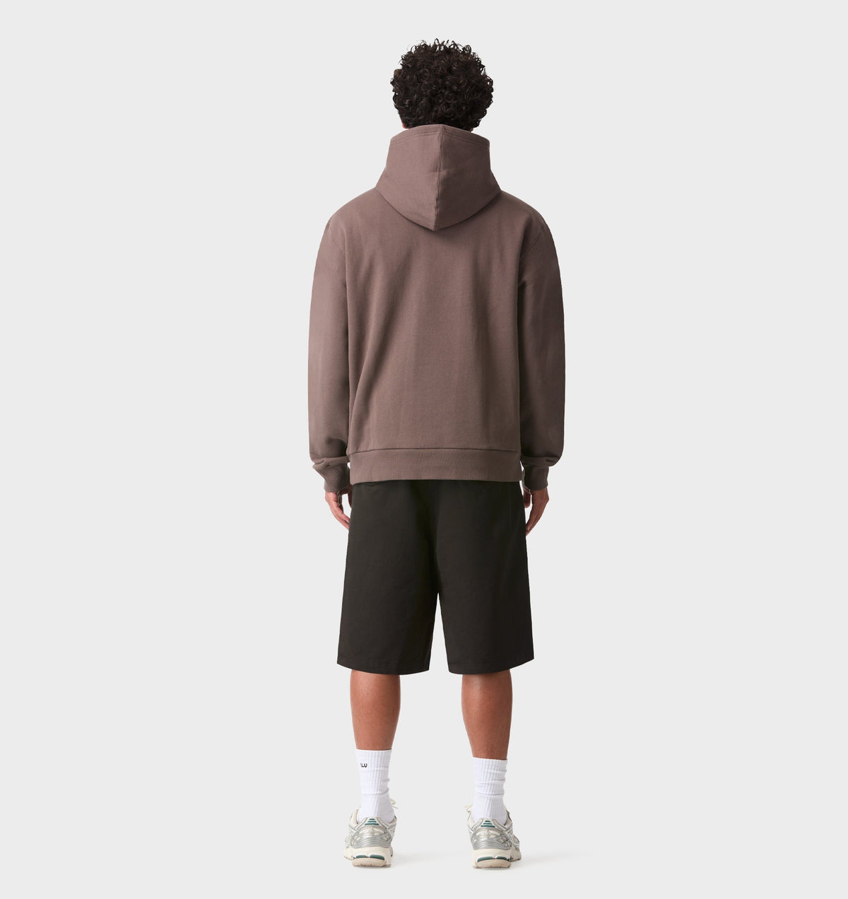 Uniform Logo Hood - Dusky Brown