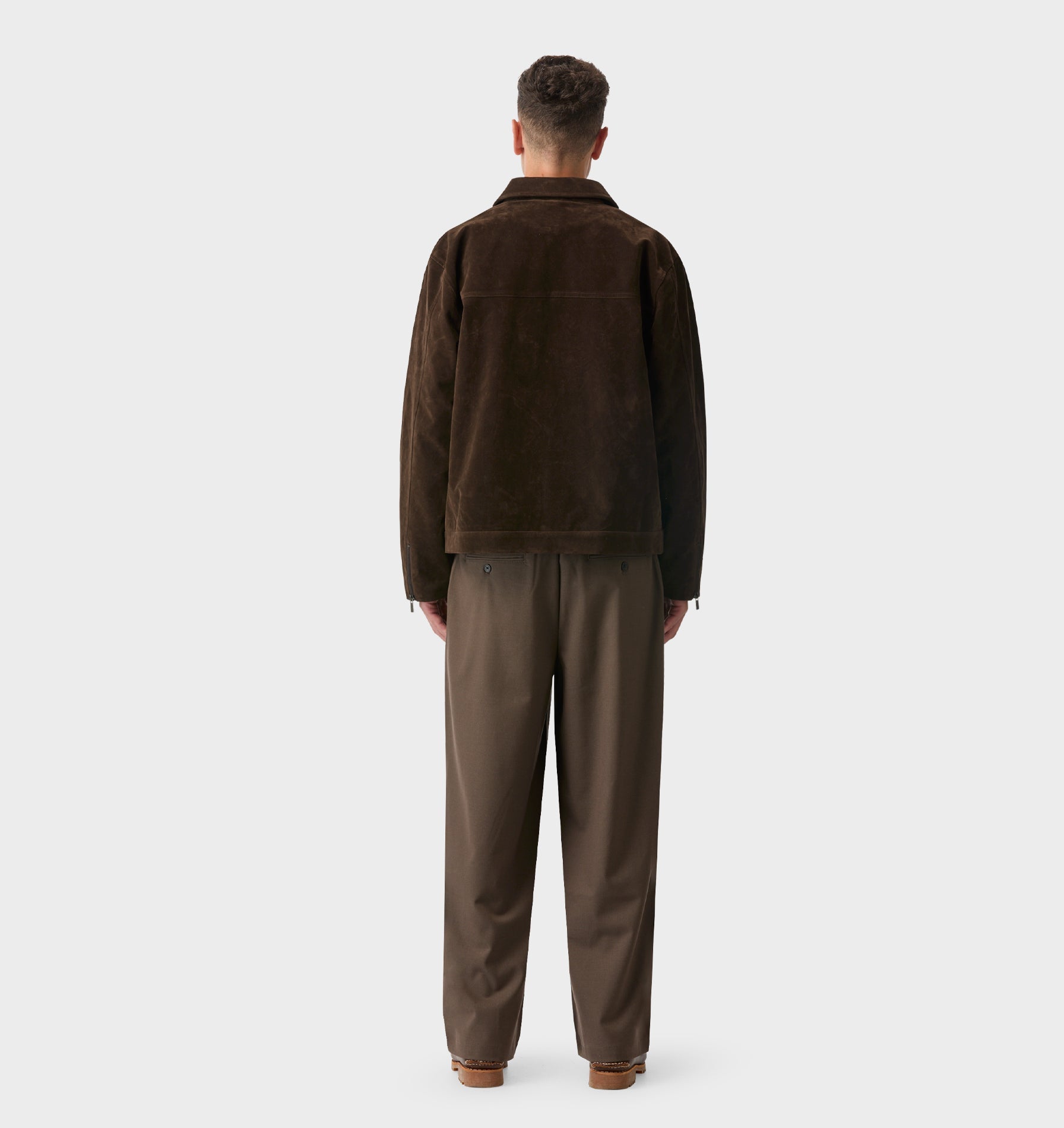 Mason Suede Jacket - Espresso