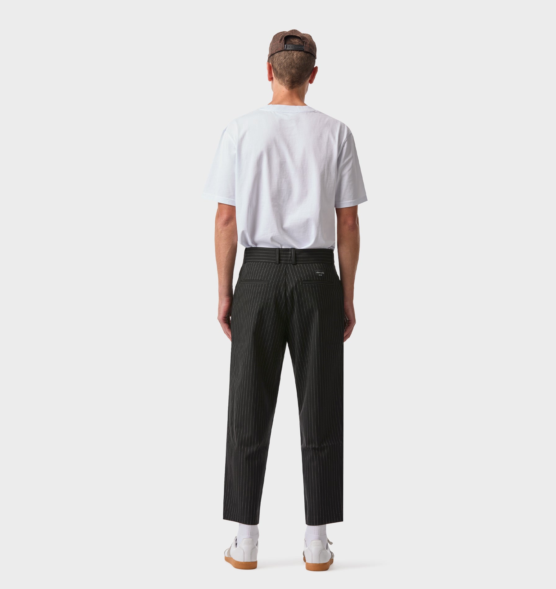 Kobe Dress Pant - Black Pinstripe