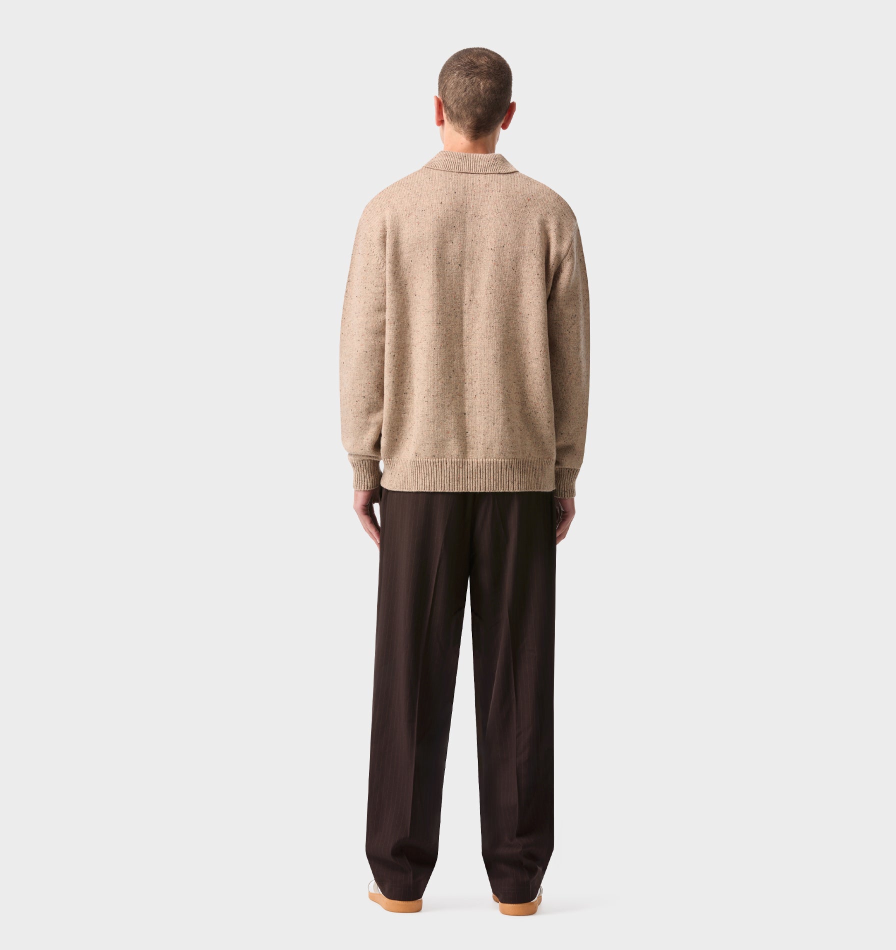 Knit Mario Pullover - Oatmeal