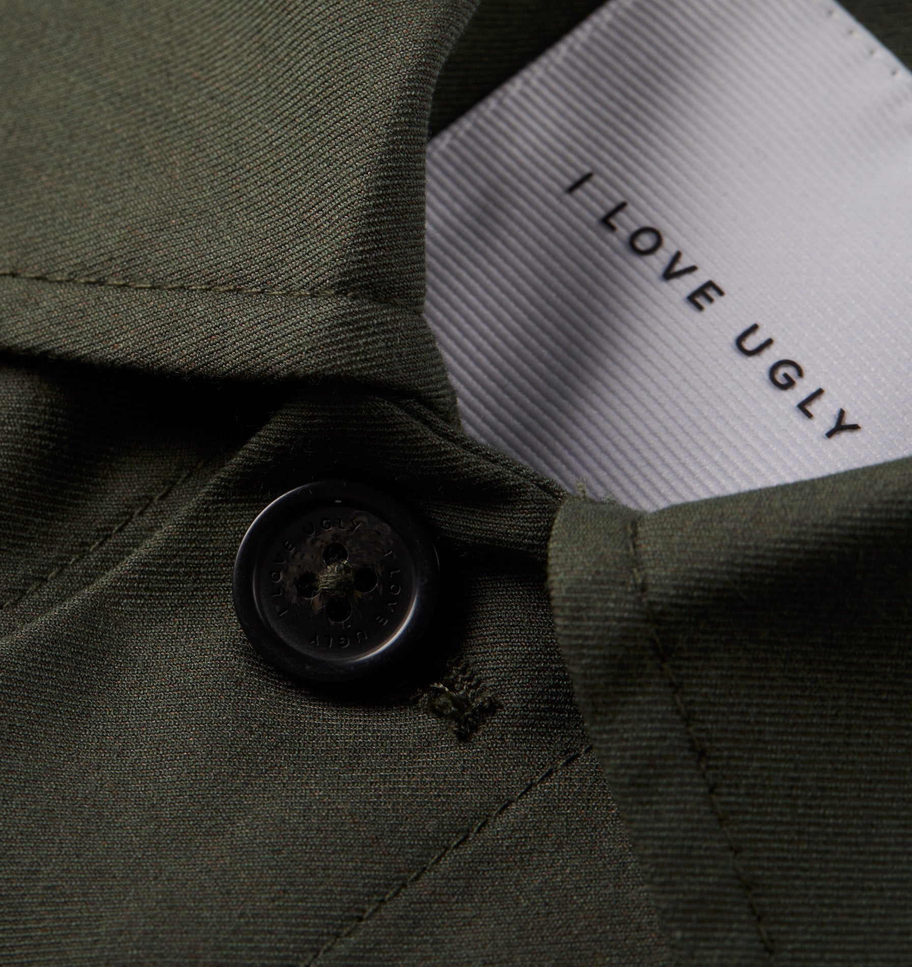Tailored Overshirt - Smokey Green