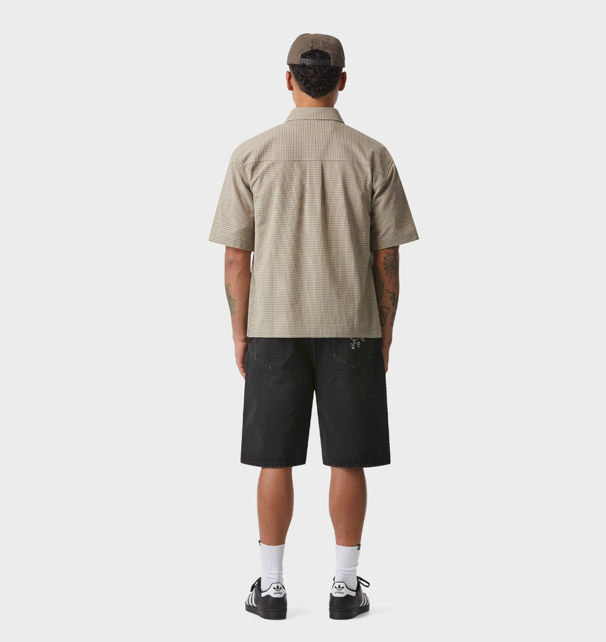 Wyatt Denim Short - Washed Black
