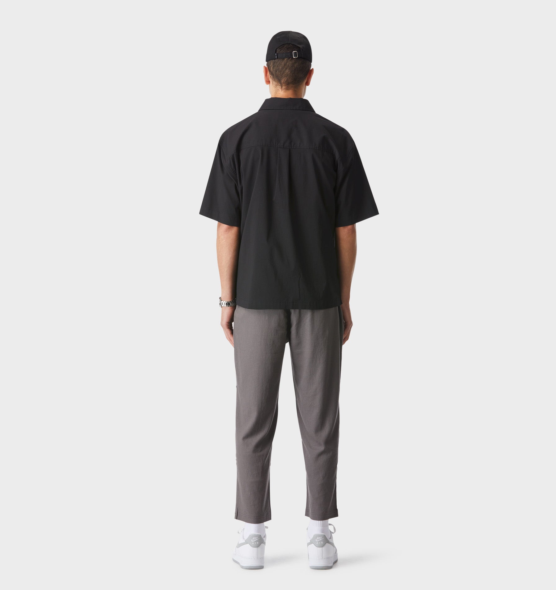 Dawson Boxy SS Shirt - Black
