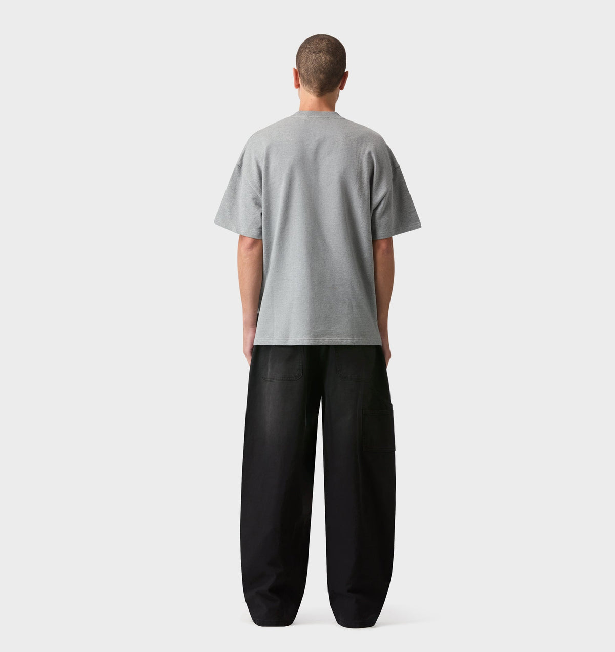 Balloon Double Knee Pant - Vintage Black