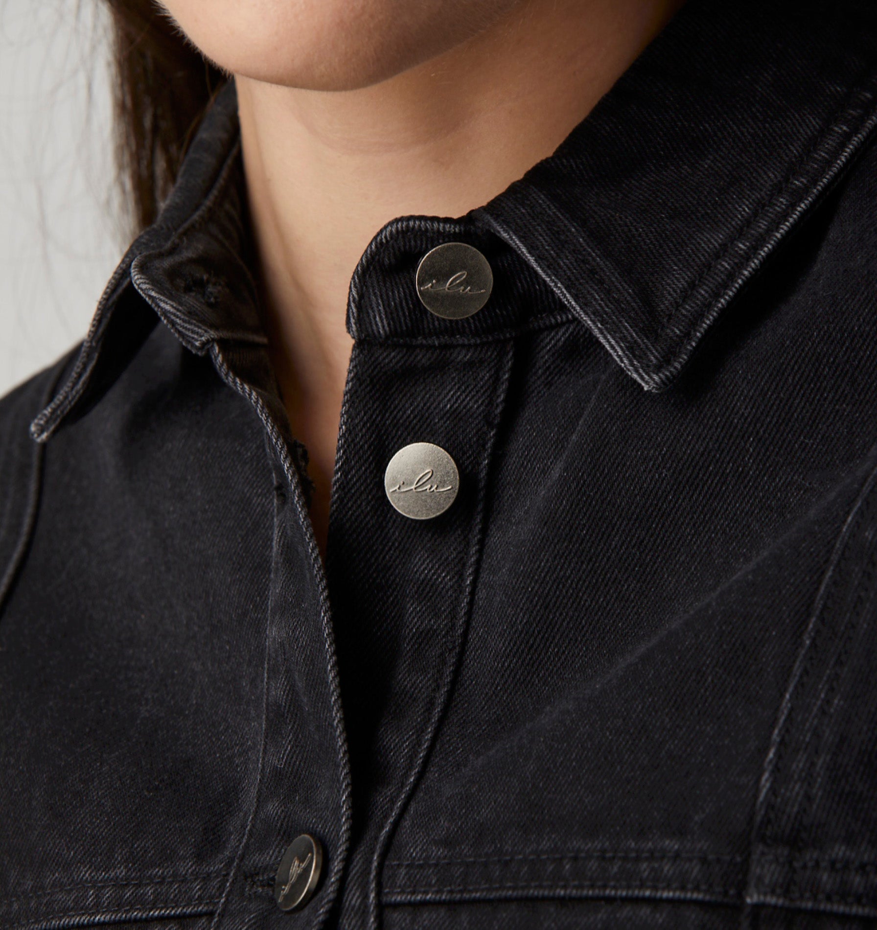 Lula Denim Dress - Washed Black