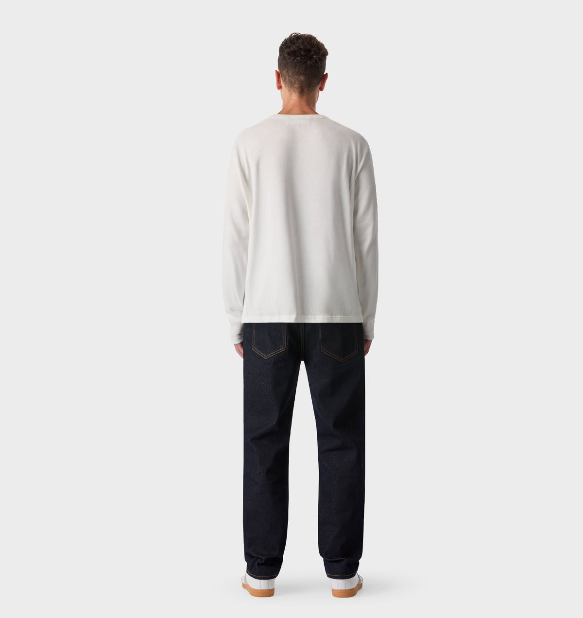 Heavy LS Tee - Vintage White