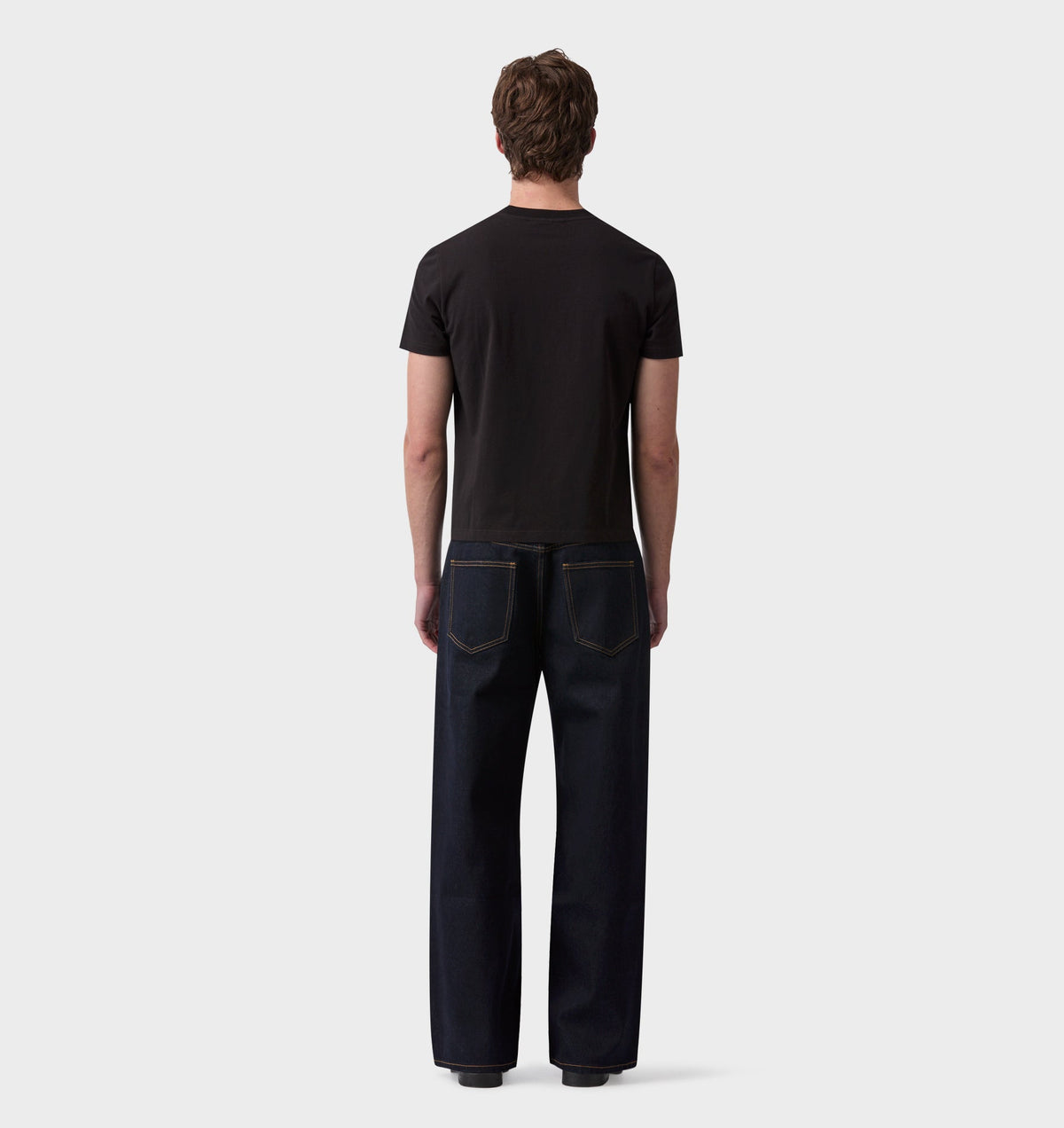 Henley Muscle Tee - Black