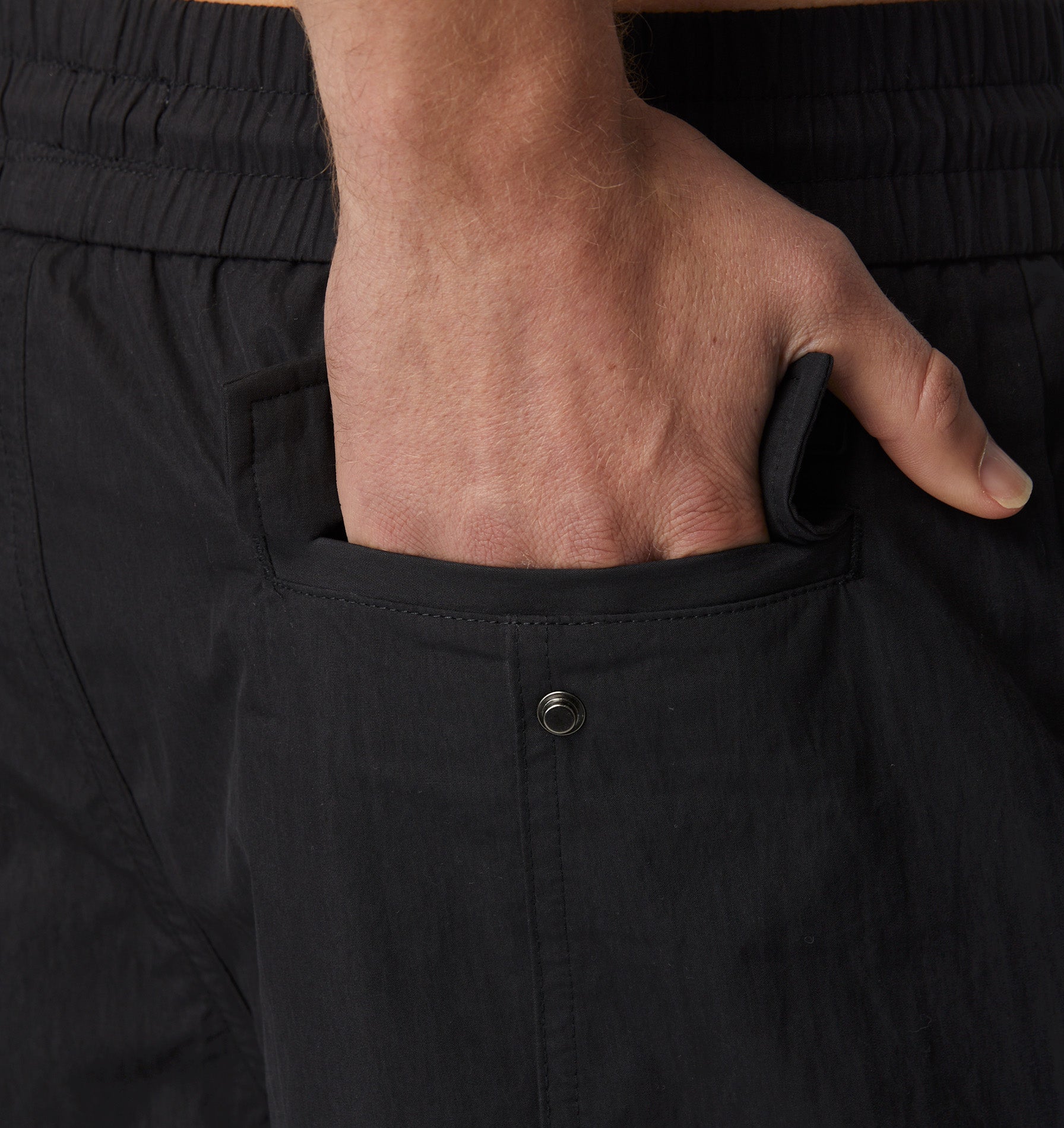 Elliot Nylon Short - Black