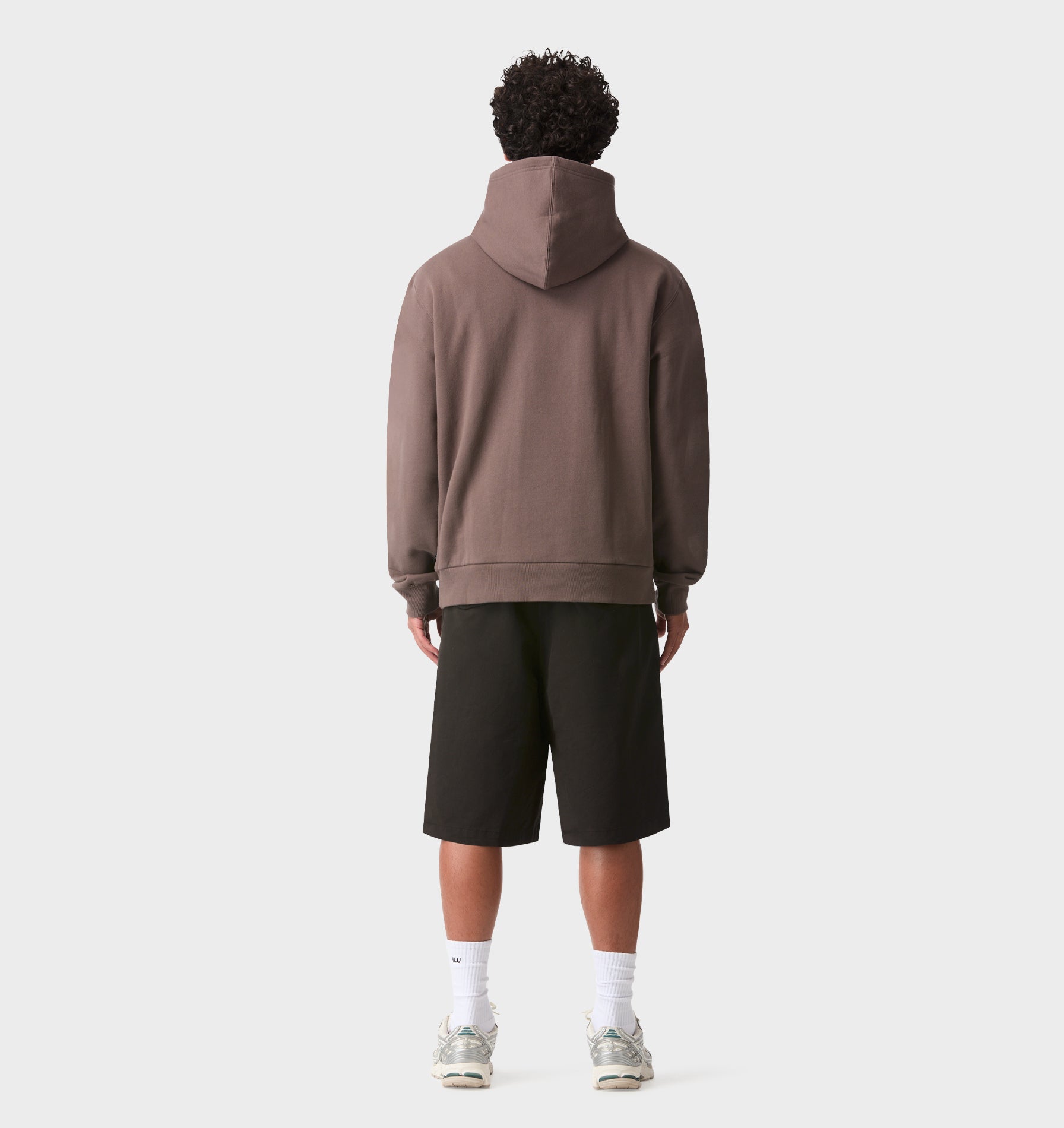 Uniform Logo Hood - Dusky Brown