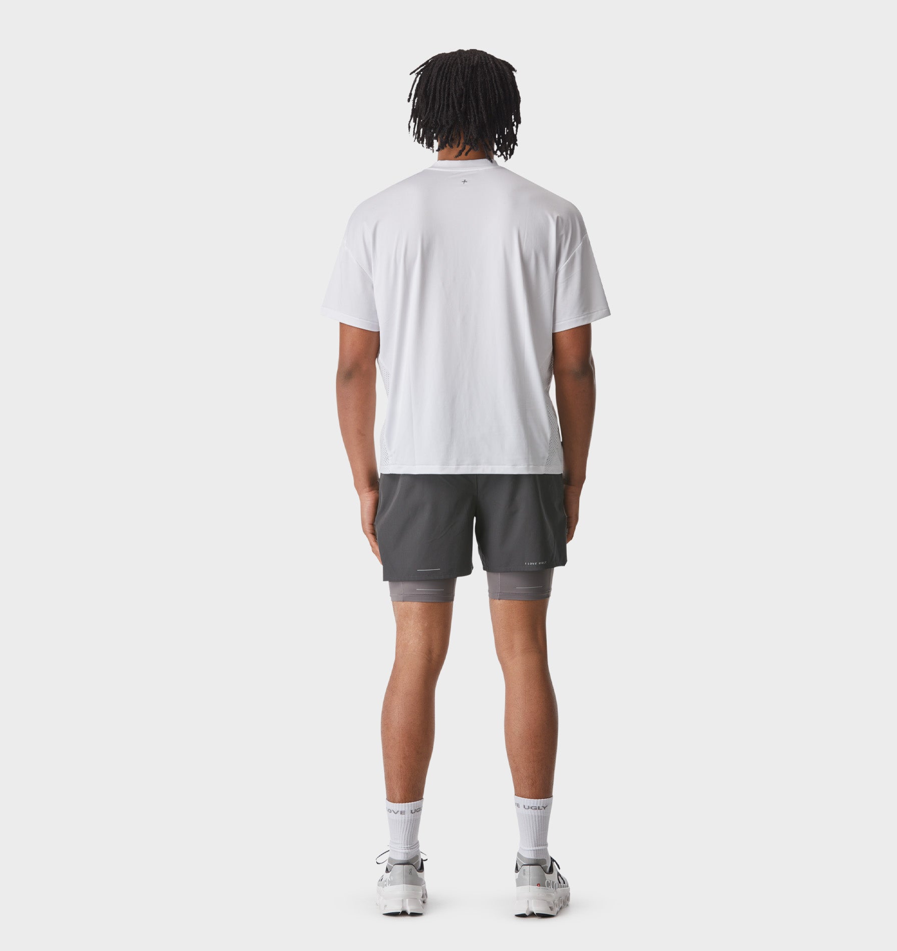 Active Lewi Cropped Tee - White