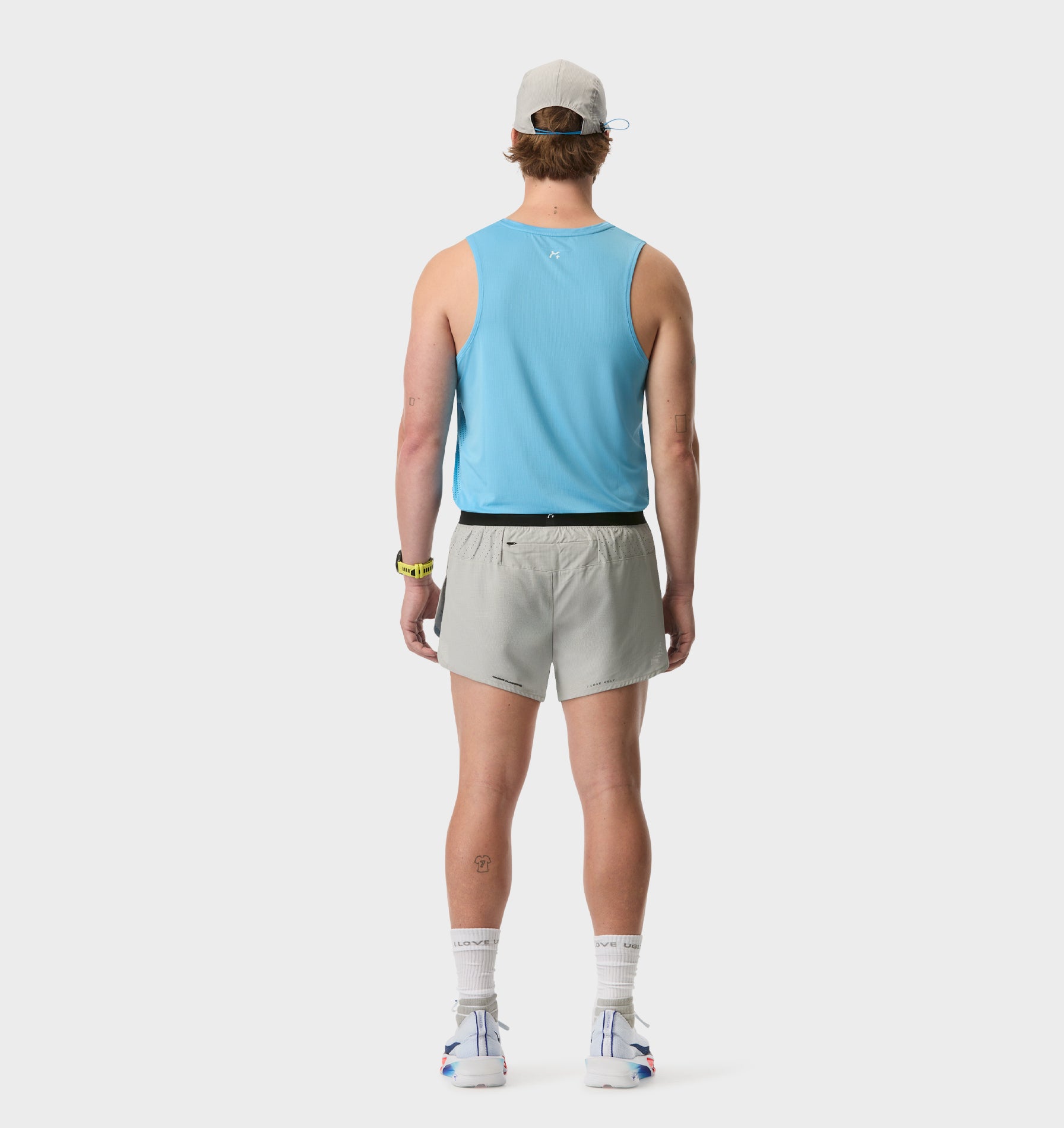 GR X ILU Active Singlet - Ice Blue
