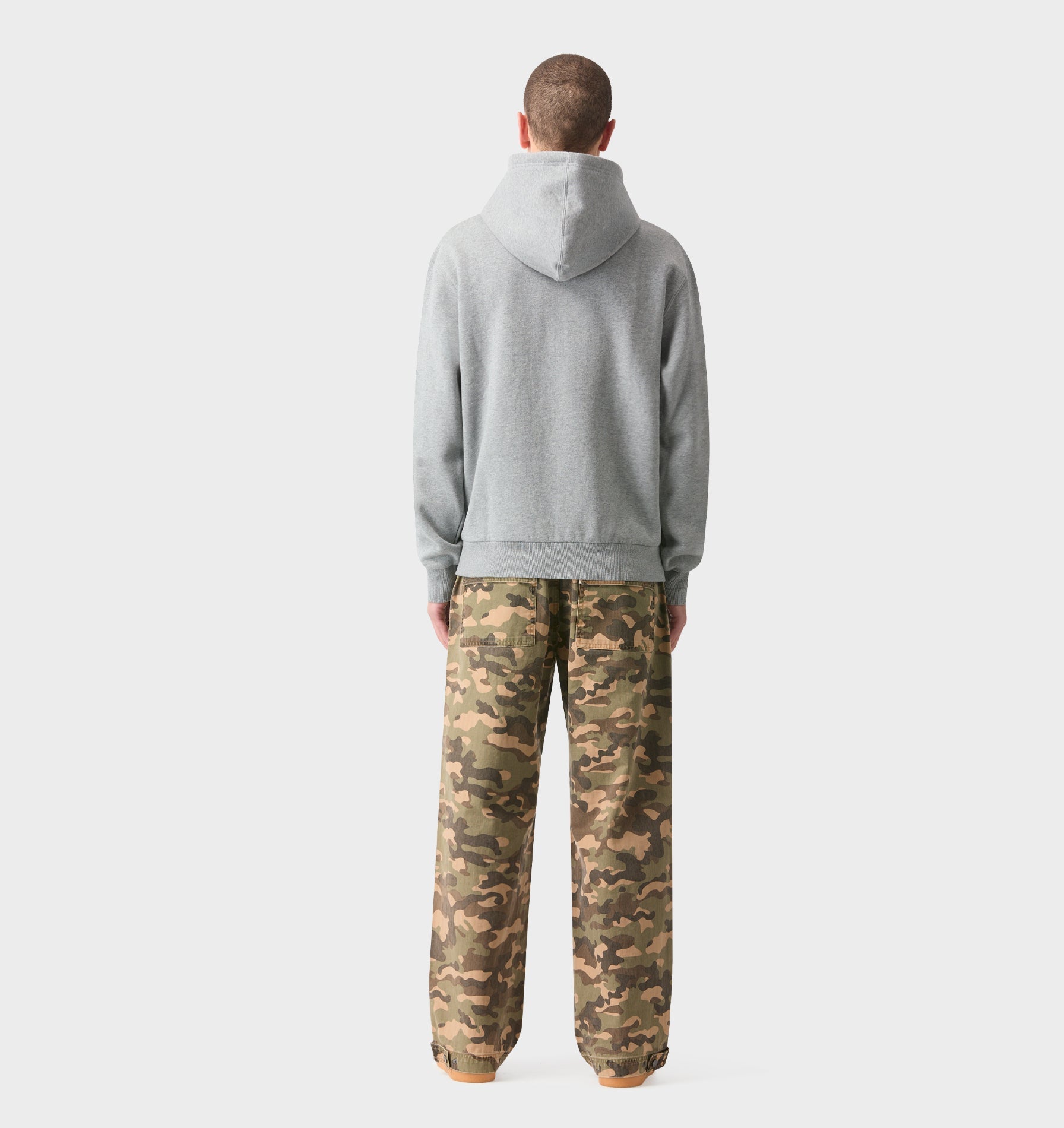Uniform Hood - Grey Marle