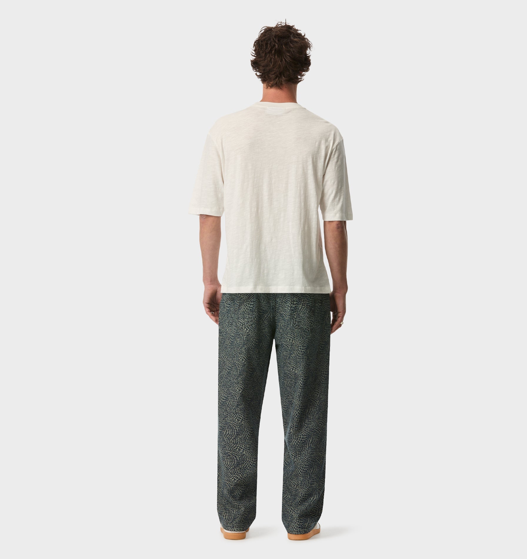 Textured Edgar Denim - Aged Indigo