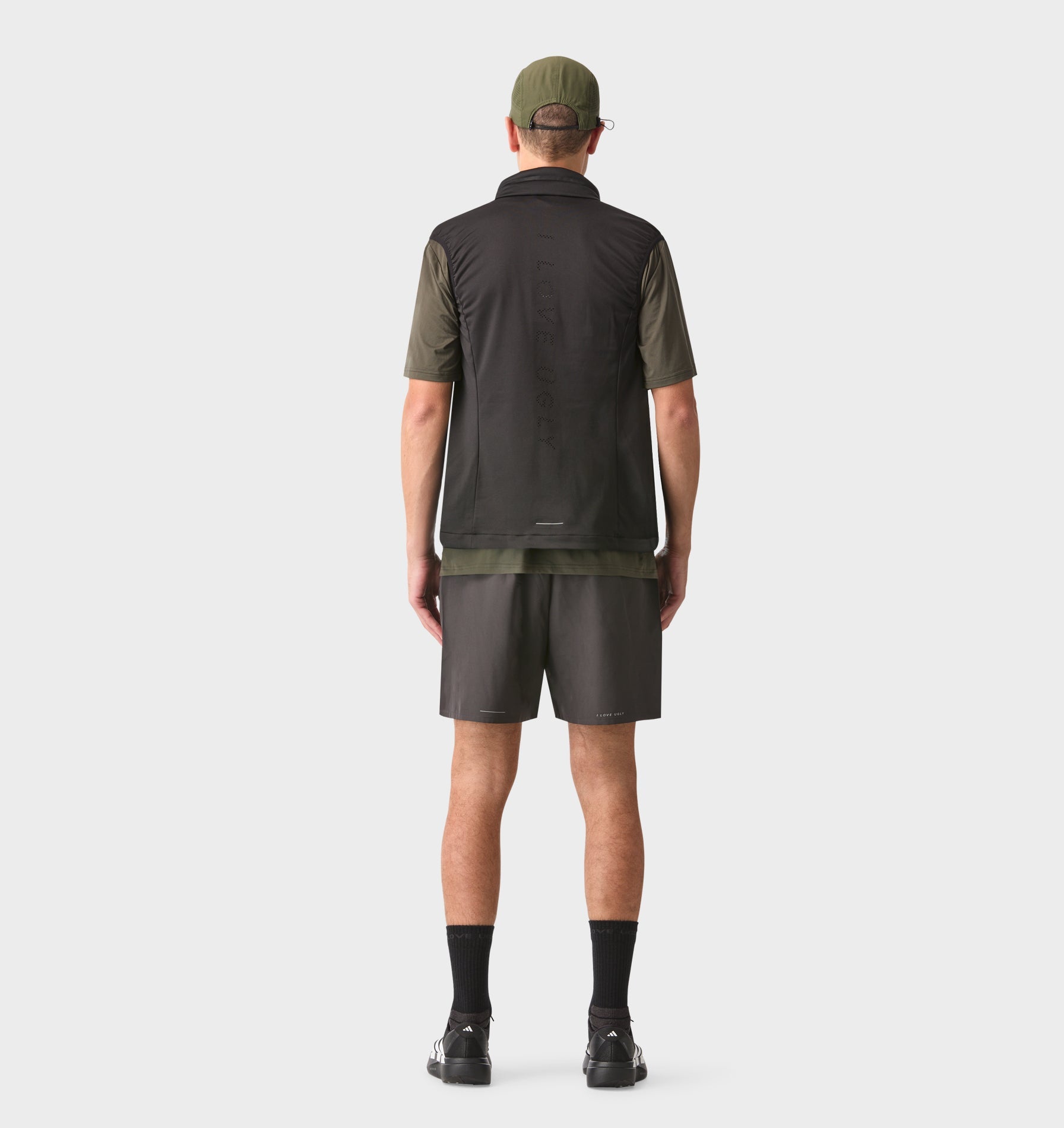 Active Quilted Vest - Black