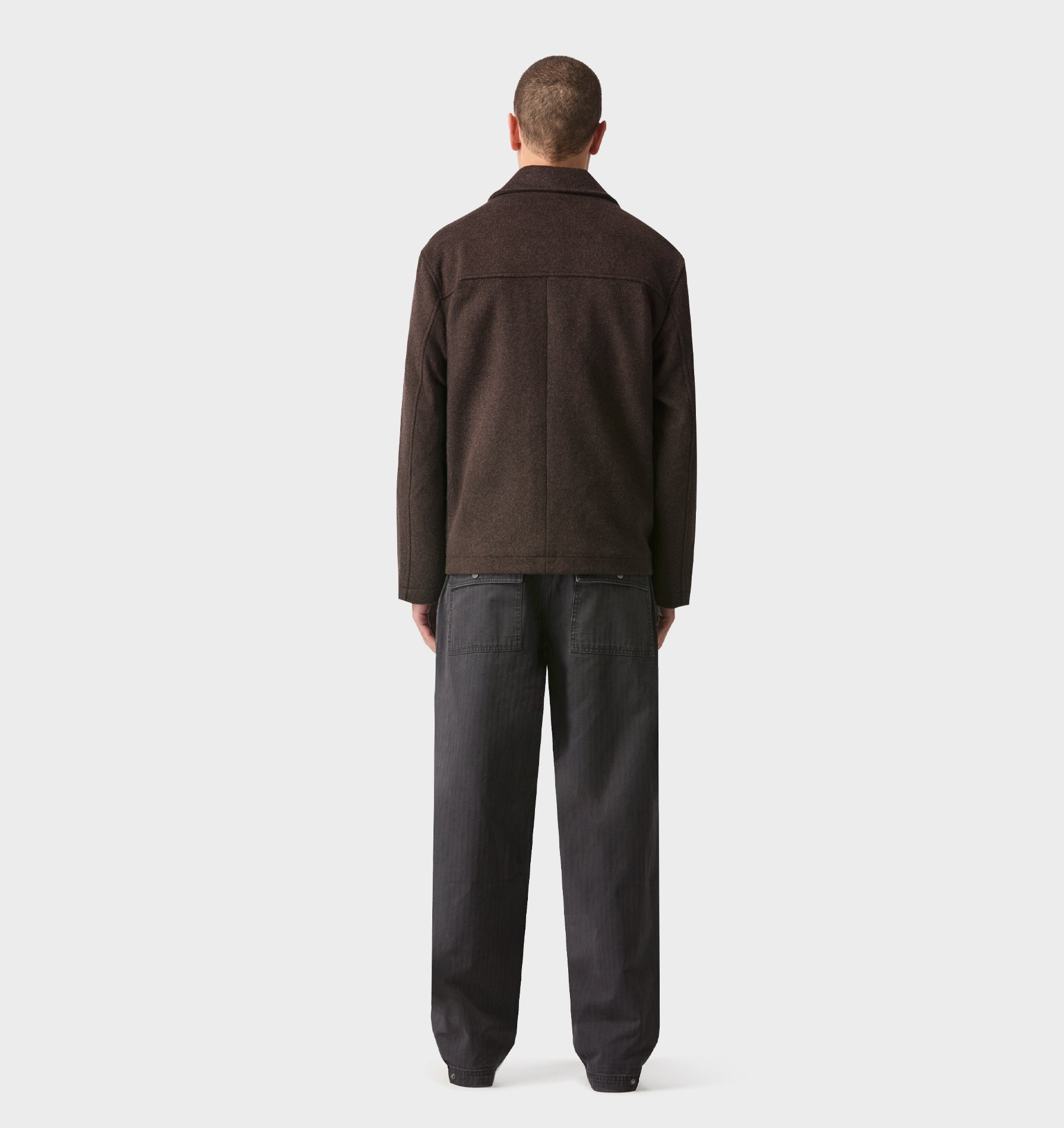 Osborne Wool Jacket - Espresso