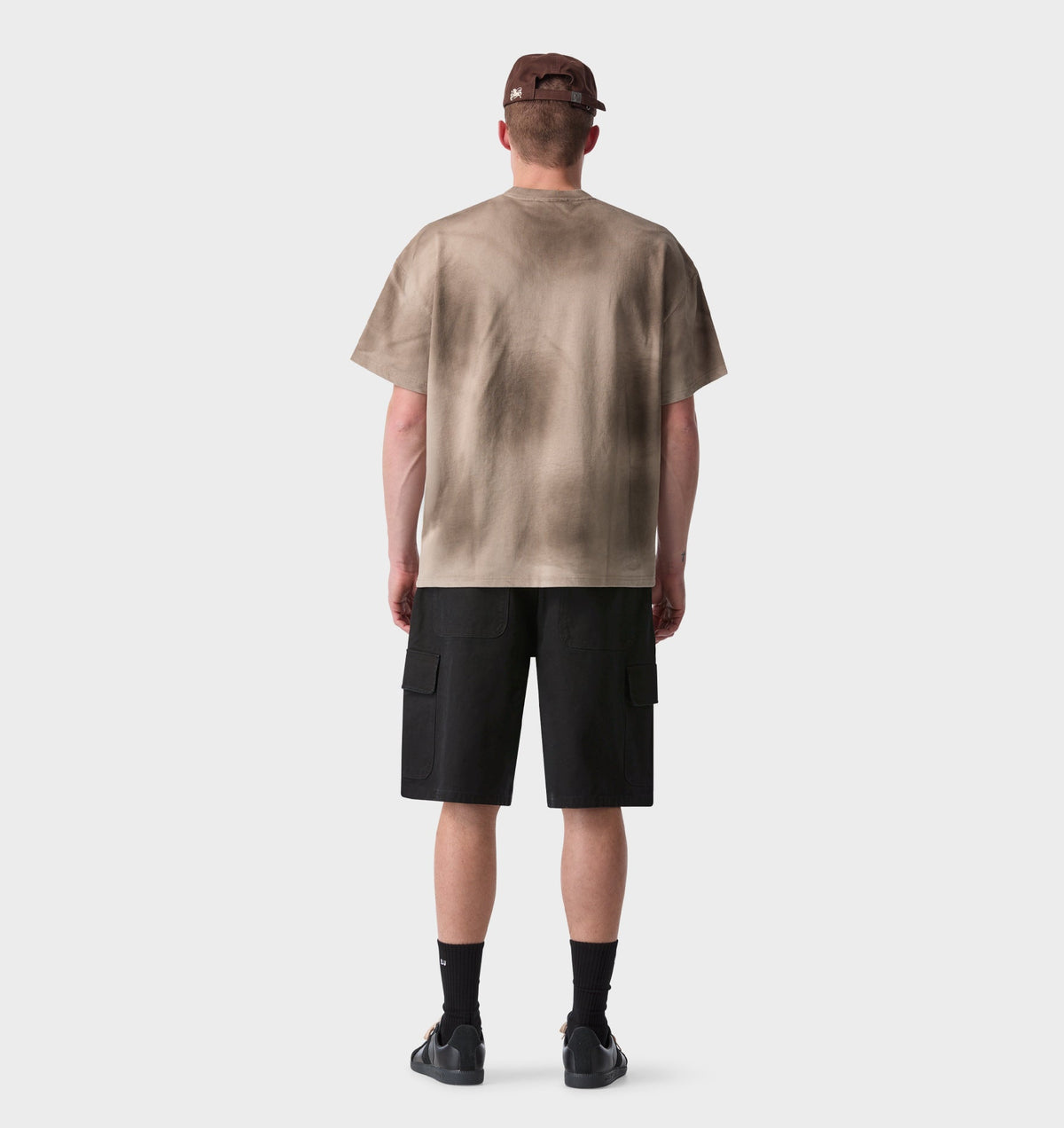 Canvas Cargo Short - Vintage Black