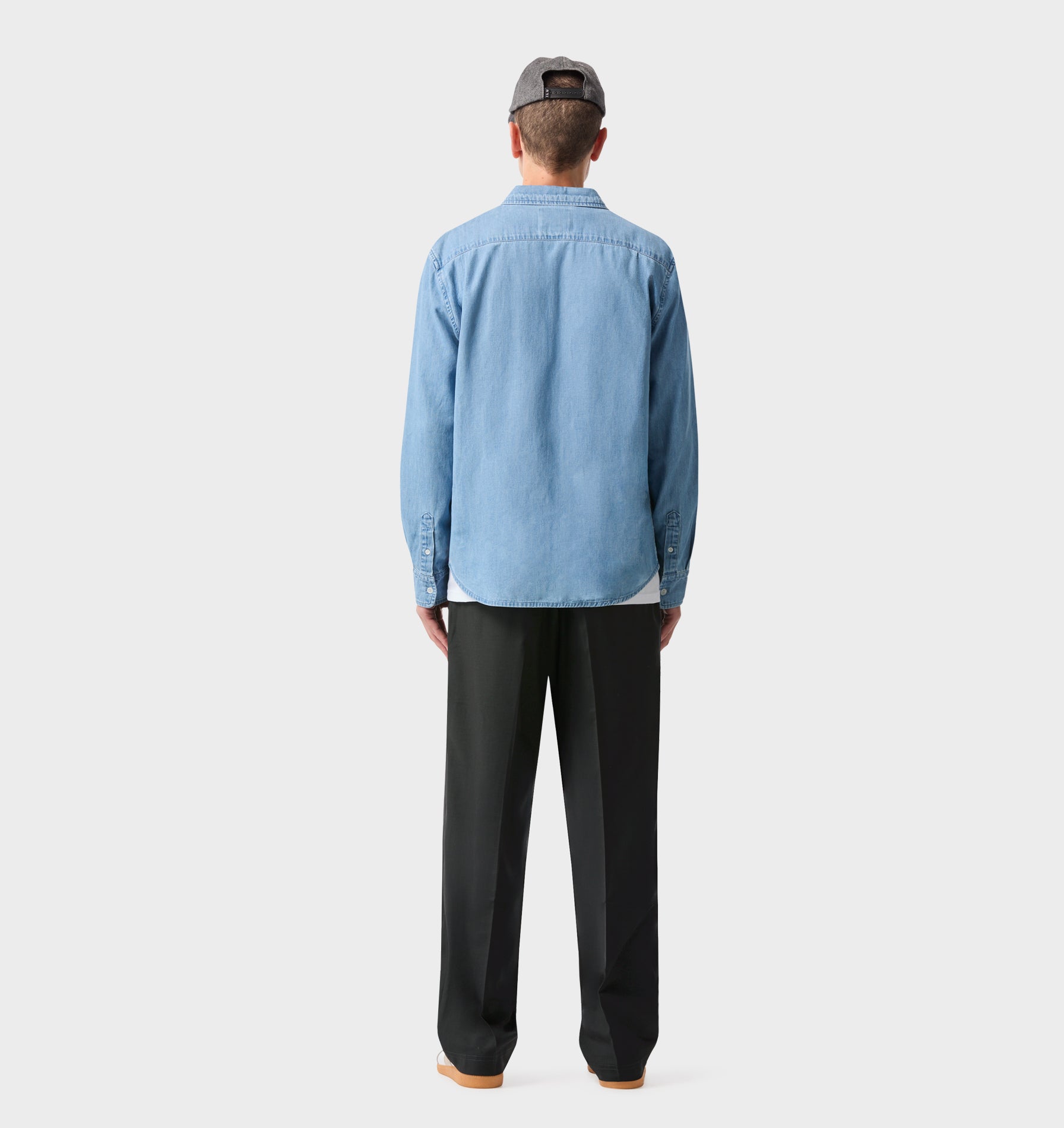 Denim LS Shirt - Vintage Blue
