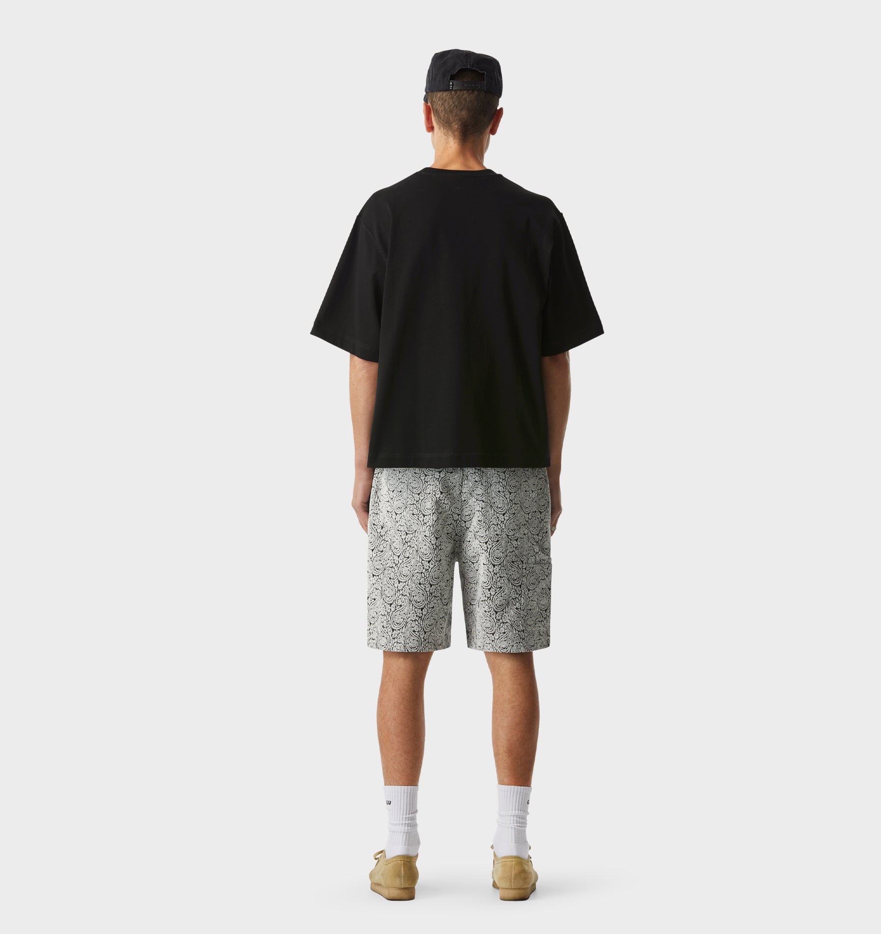 Clean Carpenter Short - Paisley