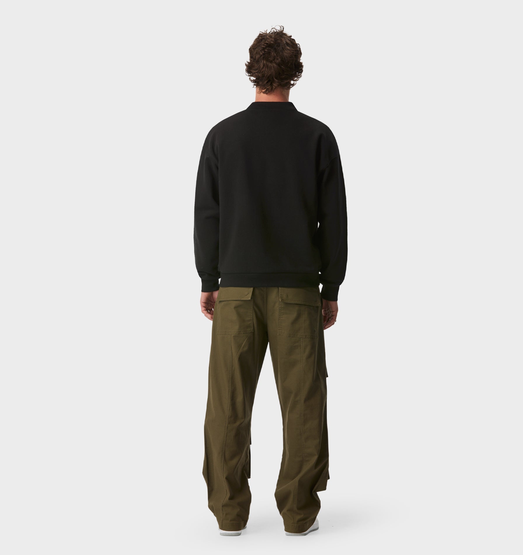 Oversized Crew - Black