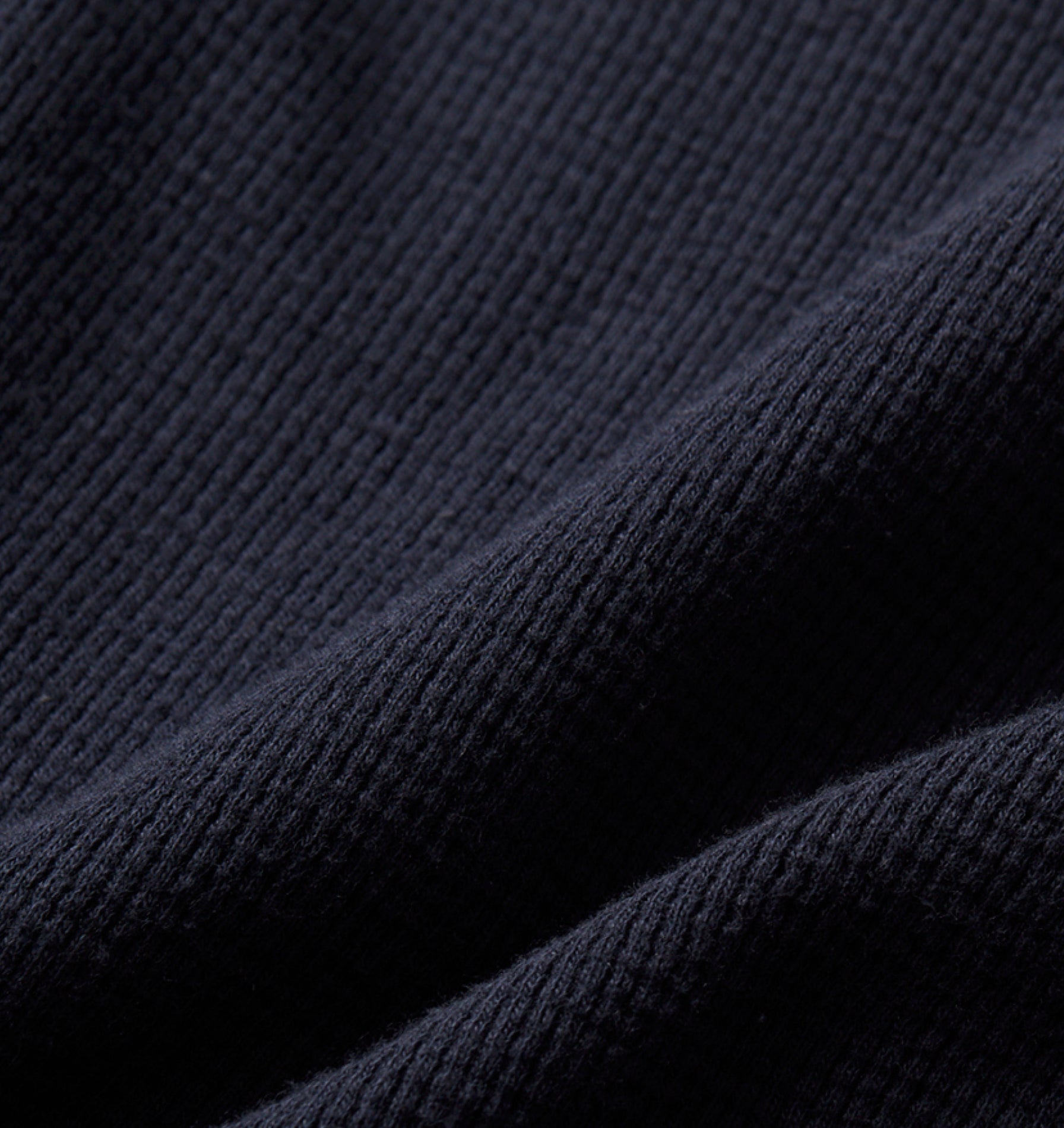 Waffle SS Polo Shirt - Navy