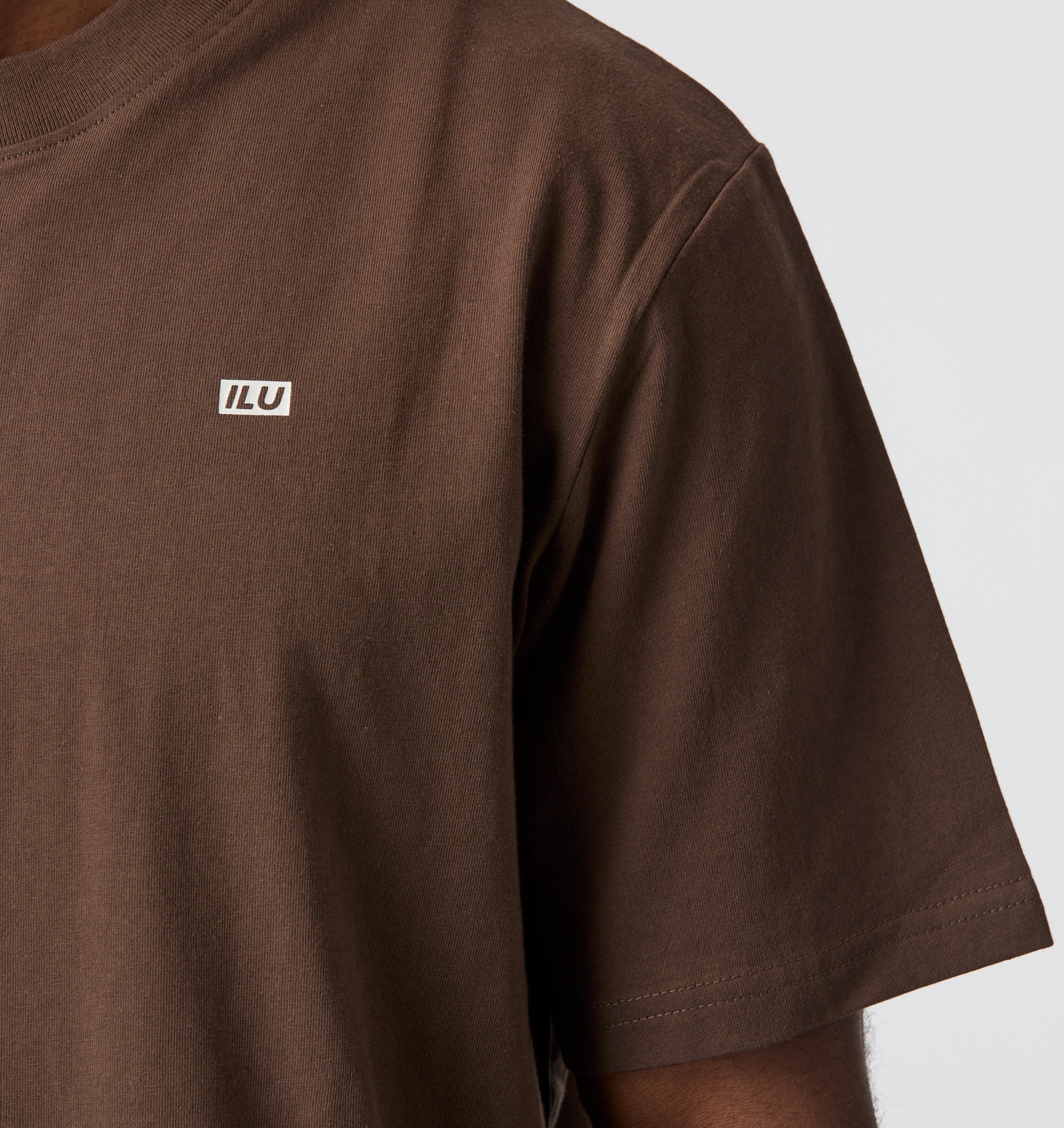 Uniform Logo Tee - Fossil Brown