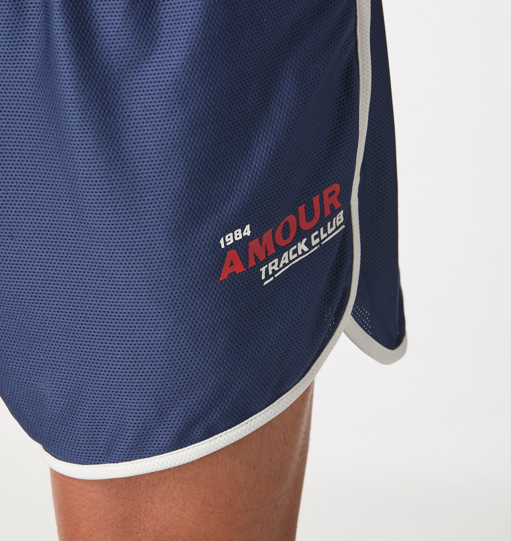 Retro 4.5 Inch Split Short - Midnight Navy