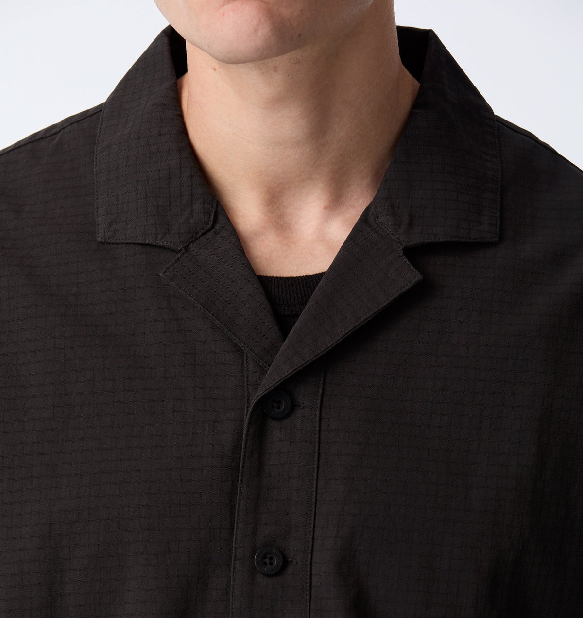 Pullover Campus Shirt - Black