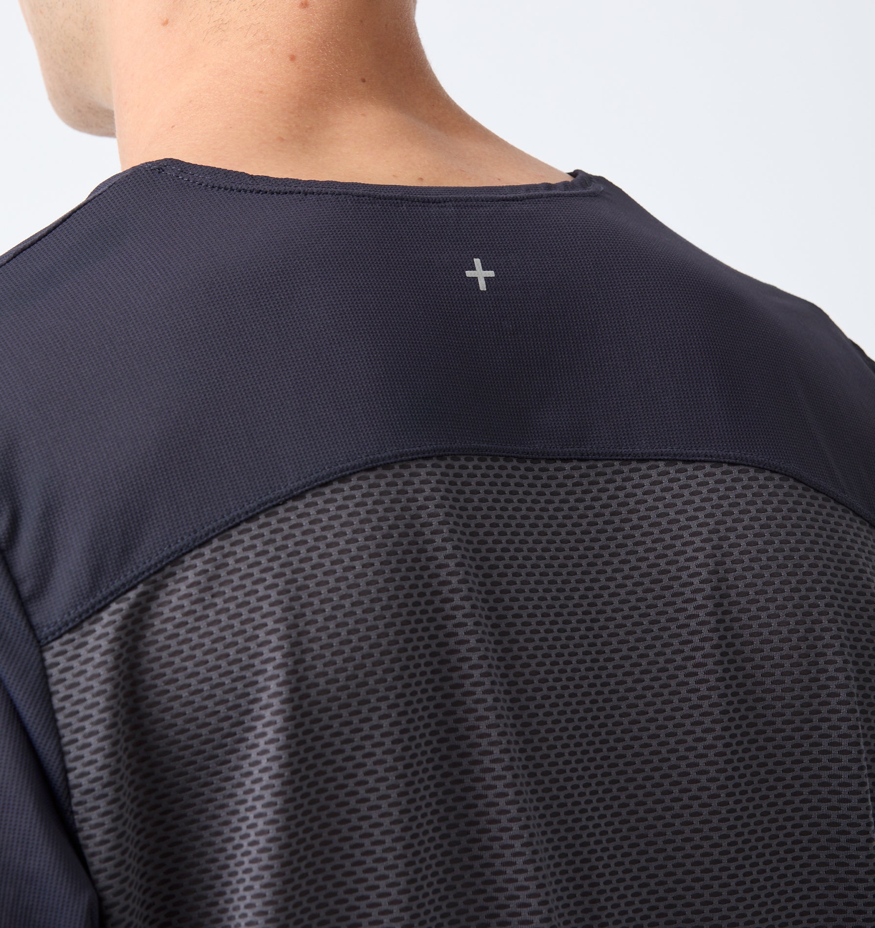 Active Elite Tee - Navy / Grey
