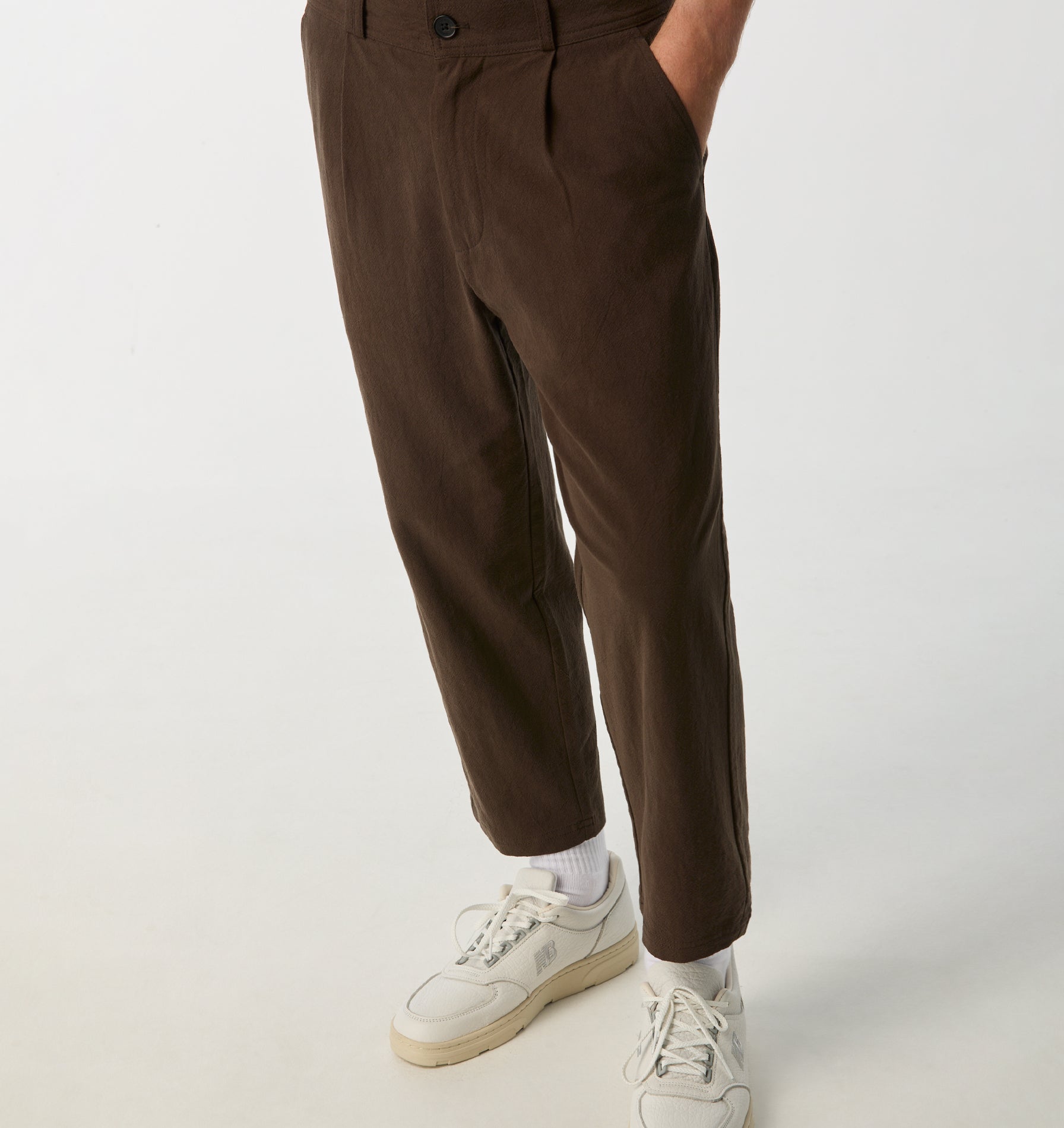 Linen Kobe Pant - Espresso