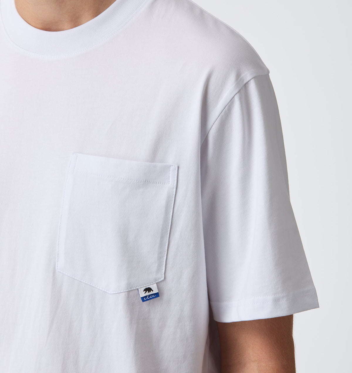 Uniform Pocket Tee - White
