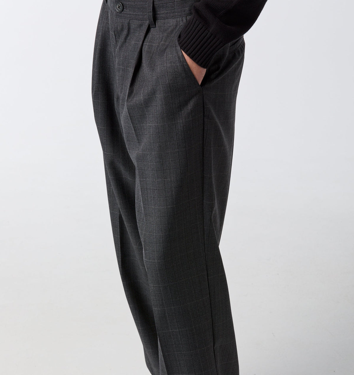 Winston Pant - Charcoal/Black Check