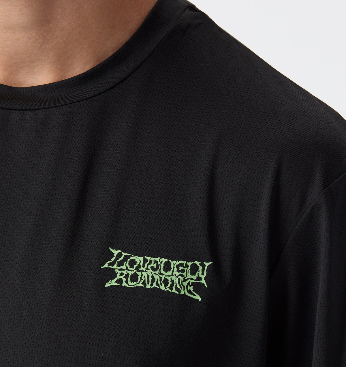 Liquified Active Classic Tee - Black / Lime
