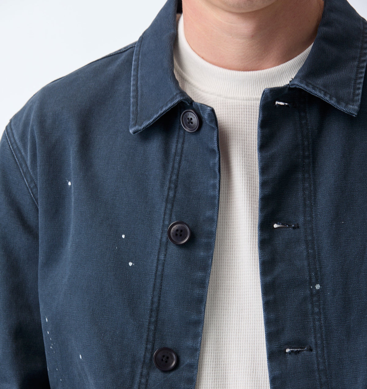 Basquiat Painter Jacket - Steel Blue