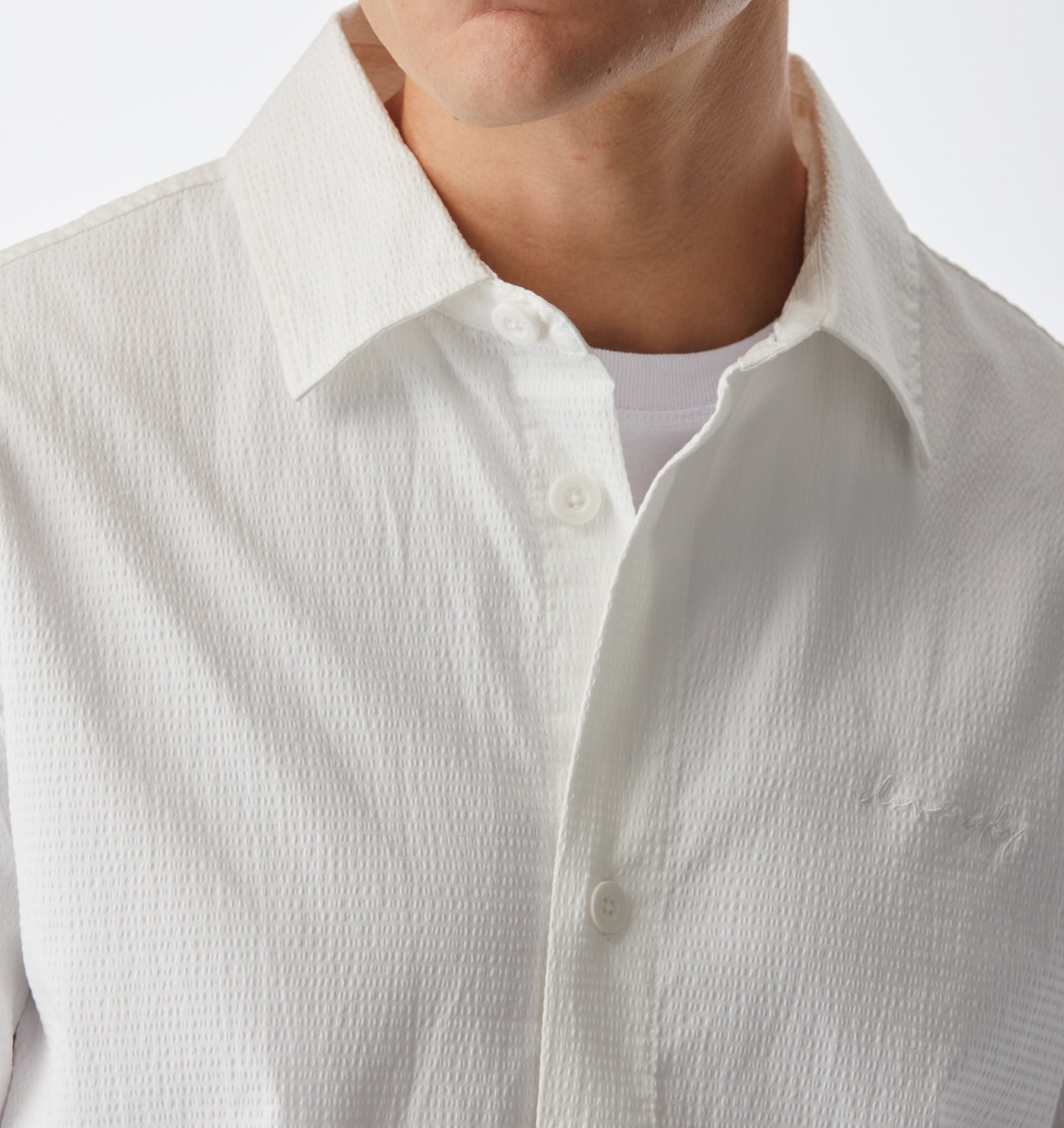 Dawson Boxy SS Shirt - White