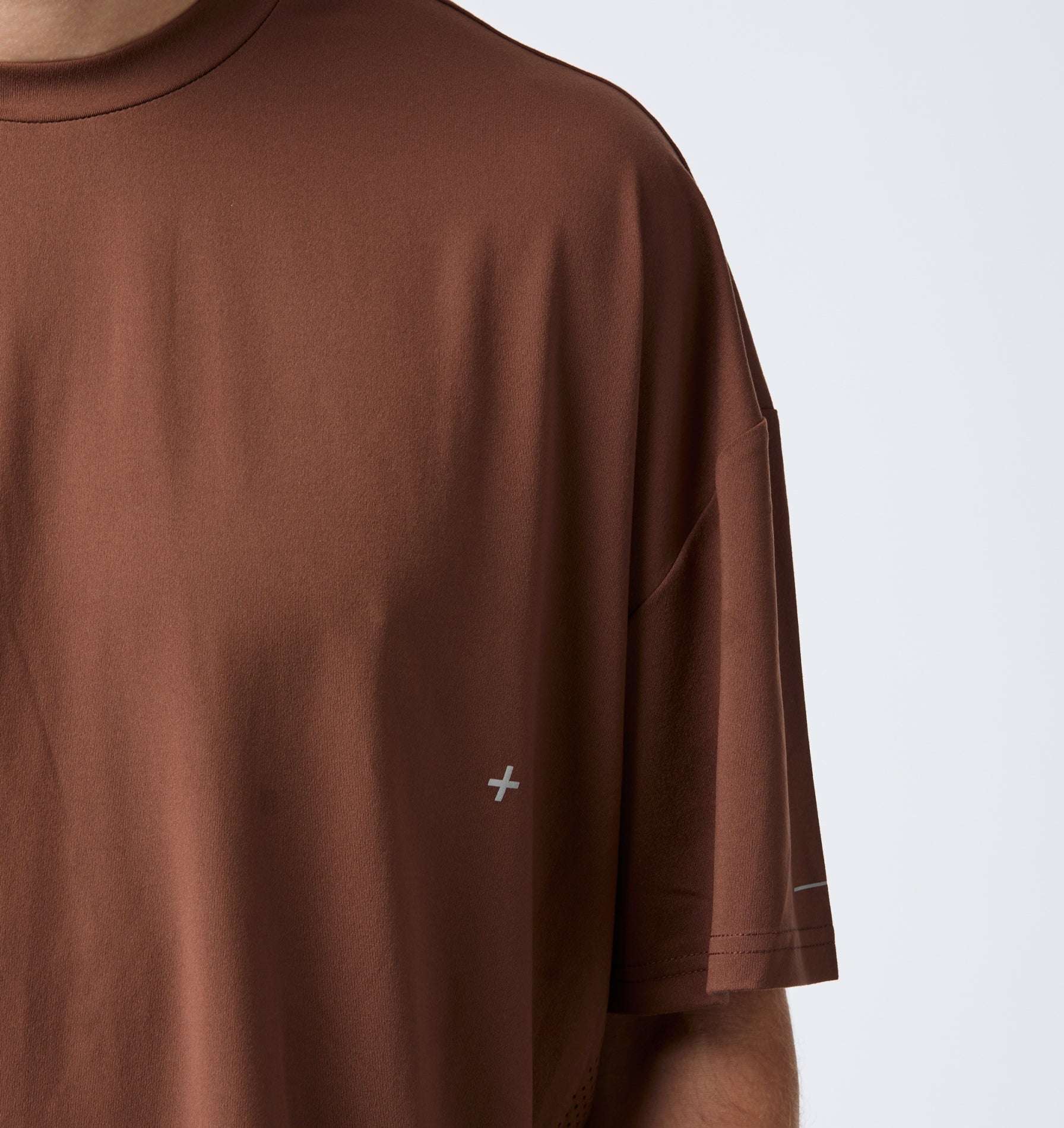Active Box Tee - Chestnut
