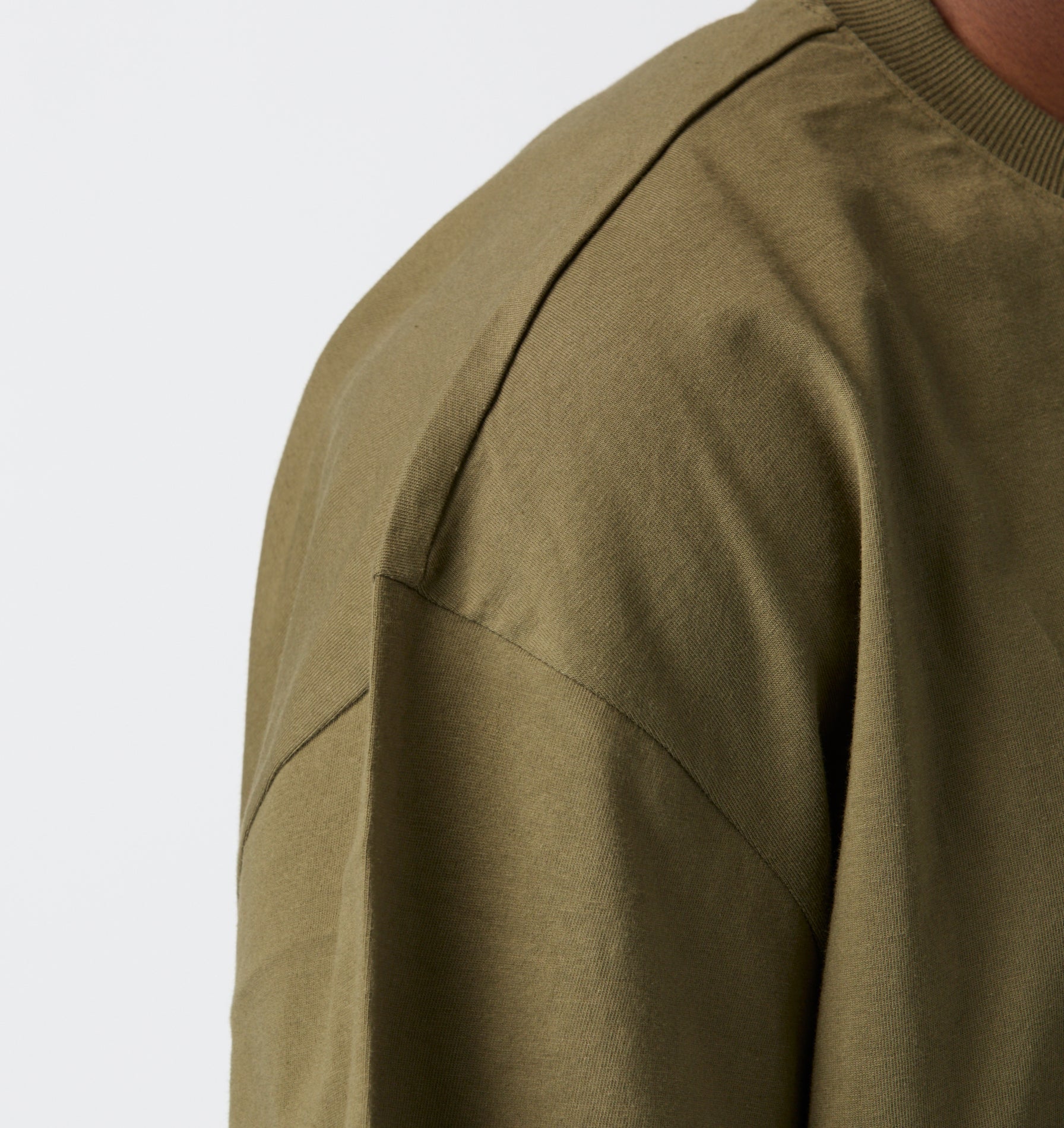 Box Tee 2.0 - Lichen Green
