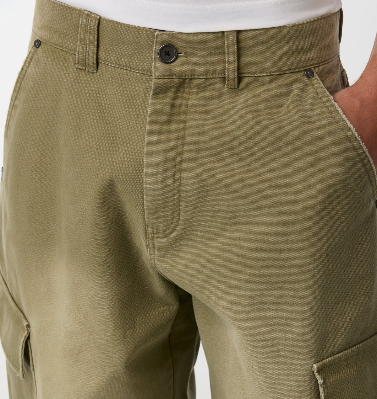 Balloon Cargo Pant - Vintage Moss