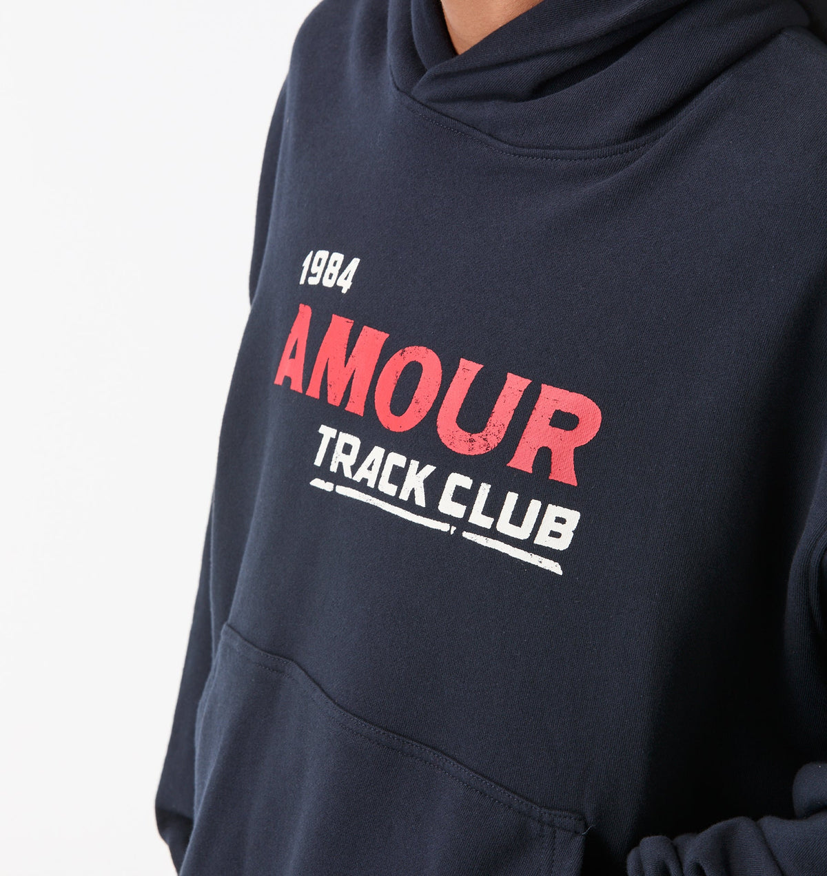 Track Club Active Hood - Midnight Navy