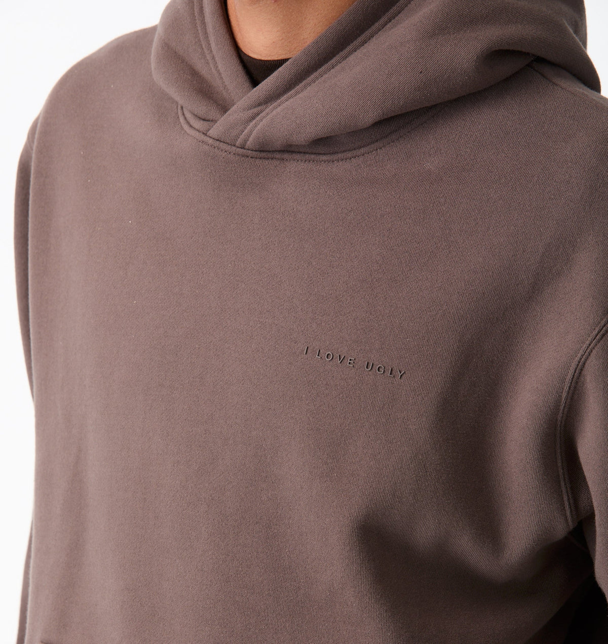 Uniform Logo Hood - Dusky Brown