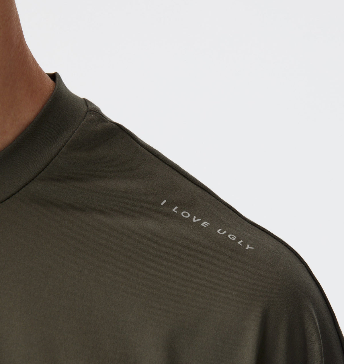 Active Crop Tee - Olive